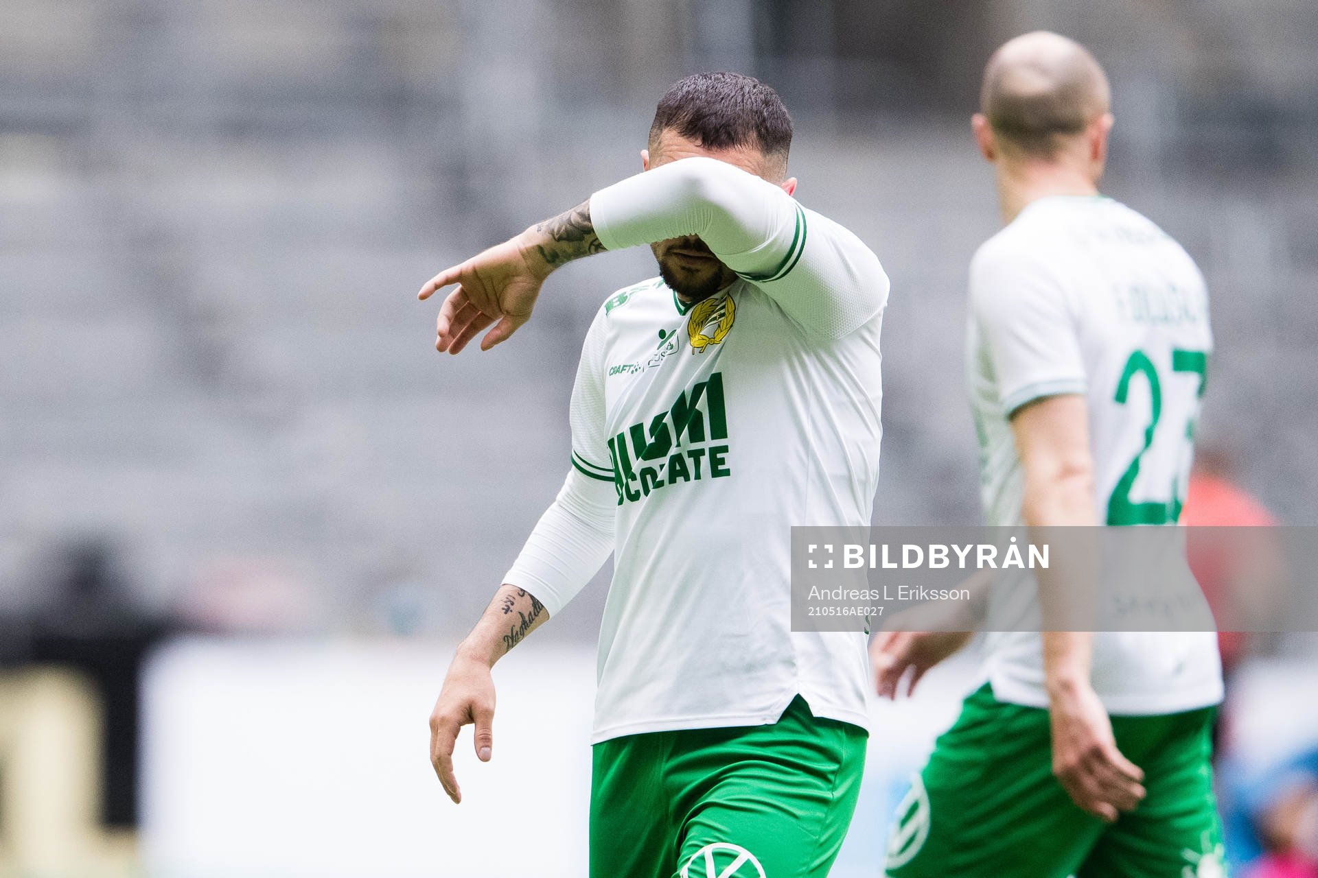 Hammarbys Mohanad Jeahze deppar