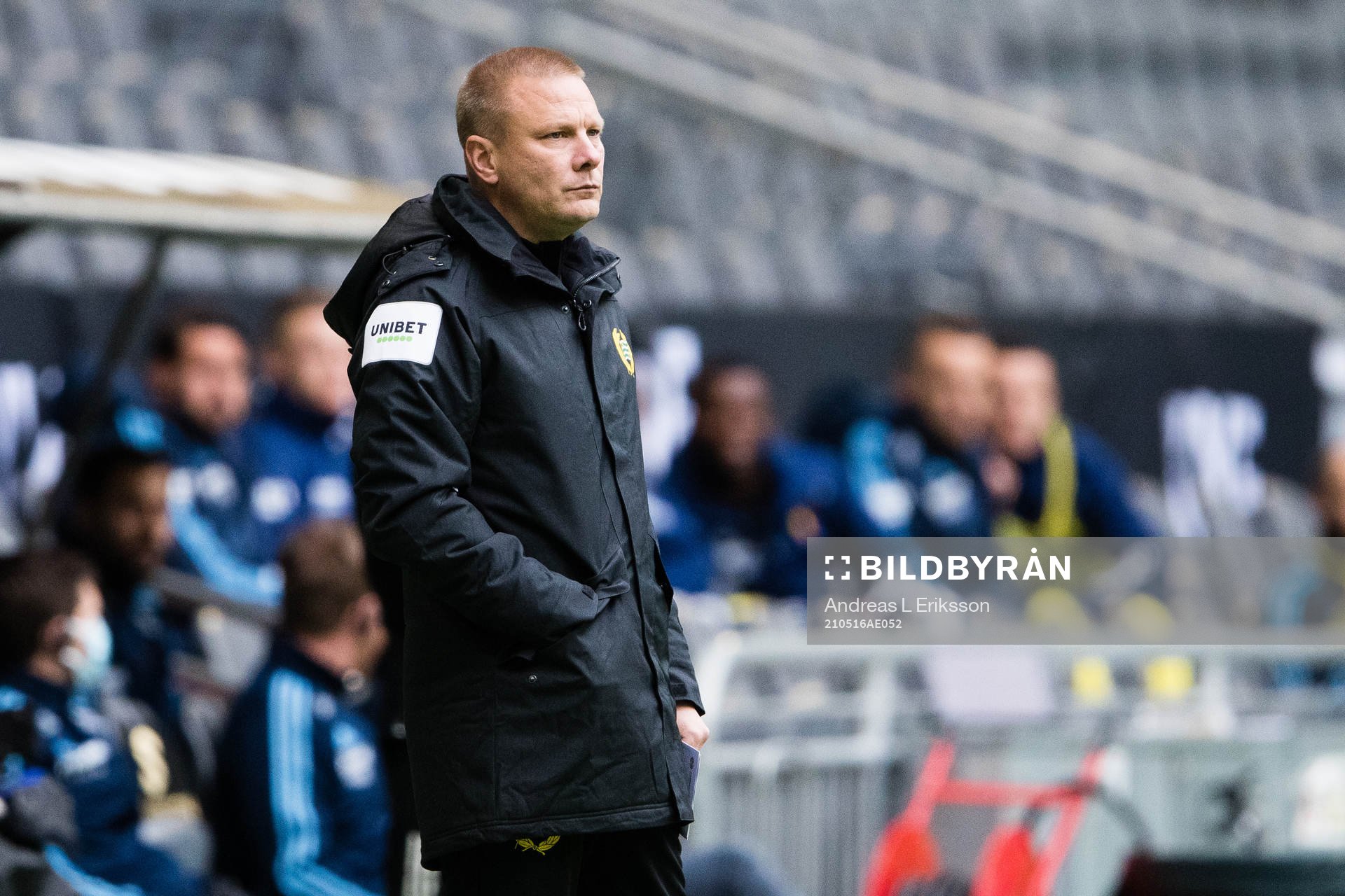 Hammarbys tränare Stefan Billborn