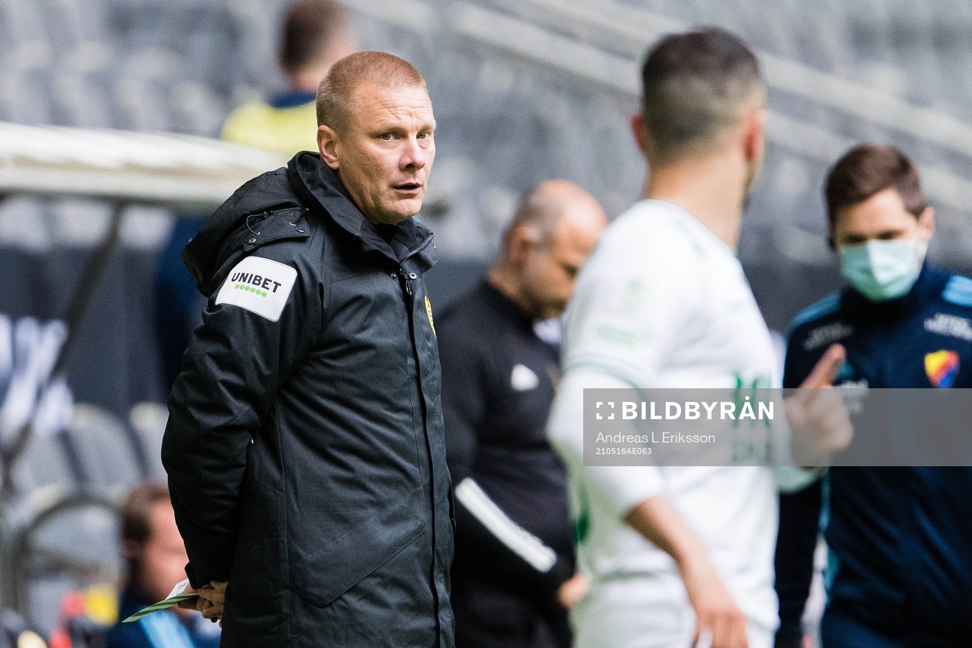 Hammarbys tränare Stefan Billborn