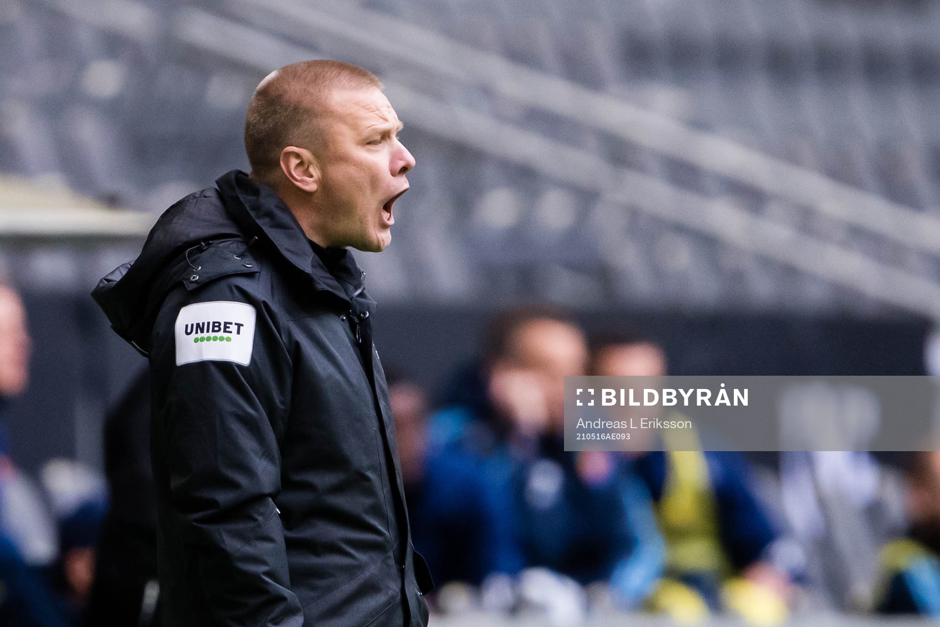 Hammarbys tränare Stefan Billborn