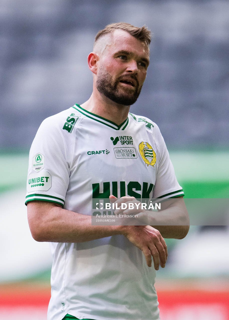 Hammarbys Mads Fenger Nielsen deppar