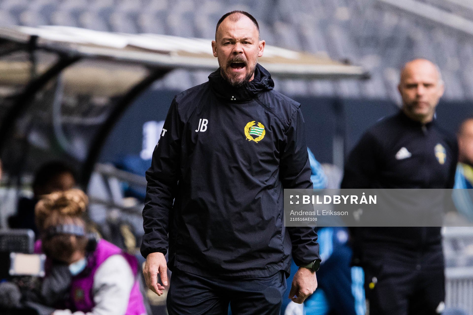Hammarbys tränare Stefan Billborn