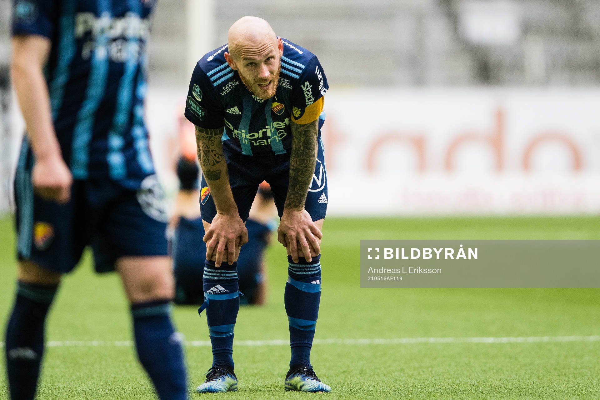 Djurgårdens Magnus Eriksson deppar