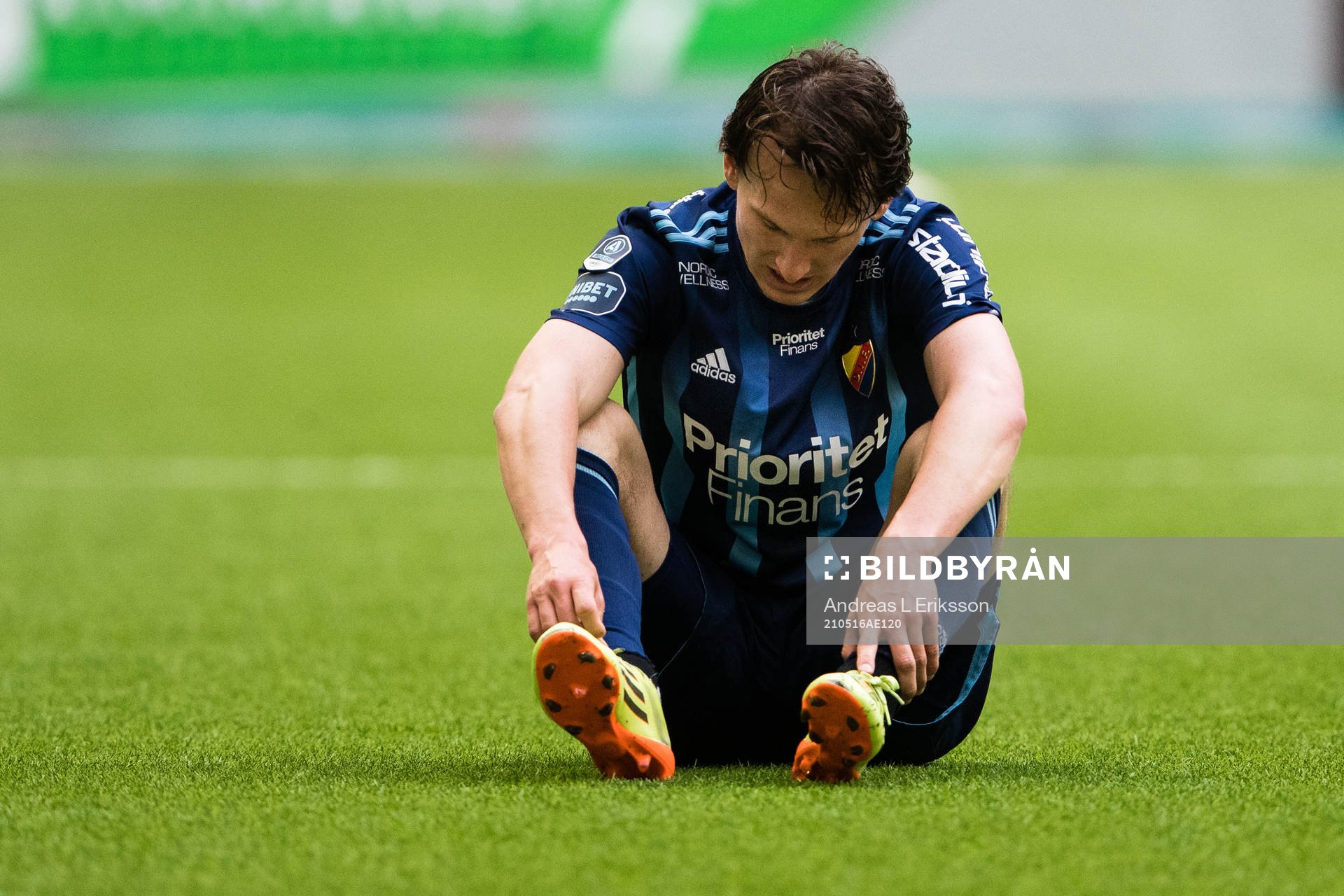 Djurgårdens Hjalmar Ekdal deppar
