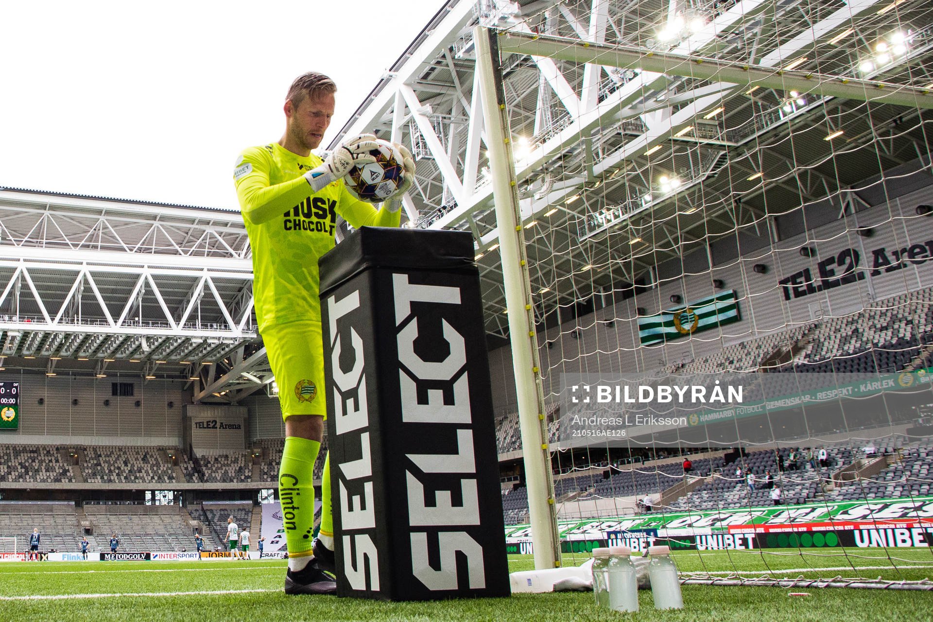 Hammarbys målvakt David Ousted