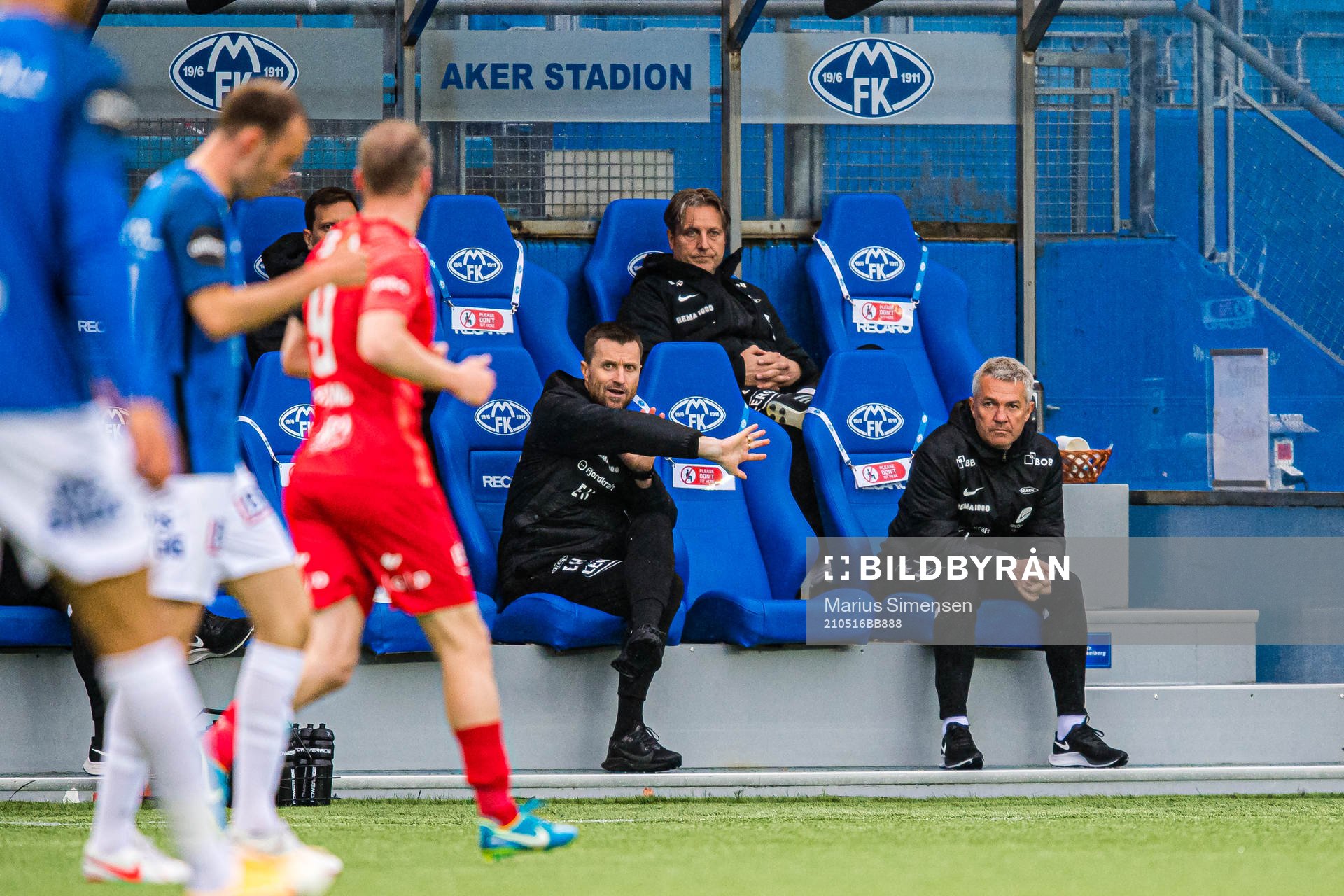 Eirik Horneland, assistant coach of Brann, and Kåre