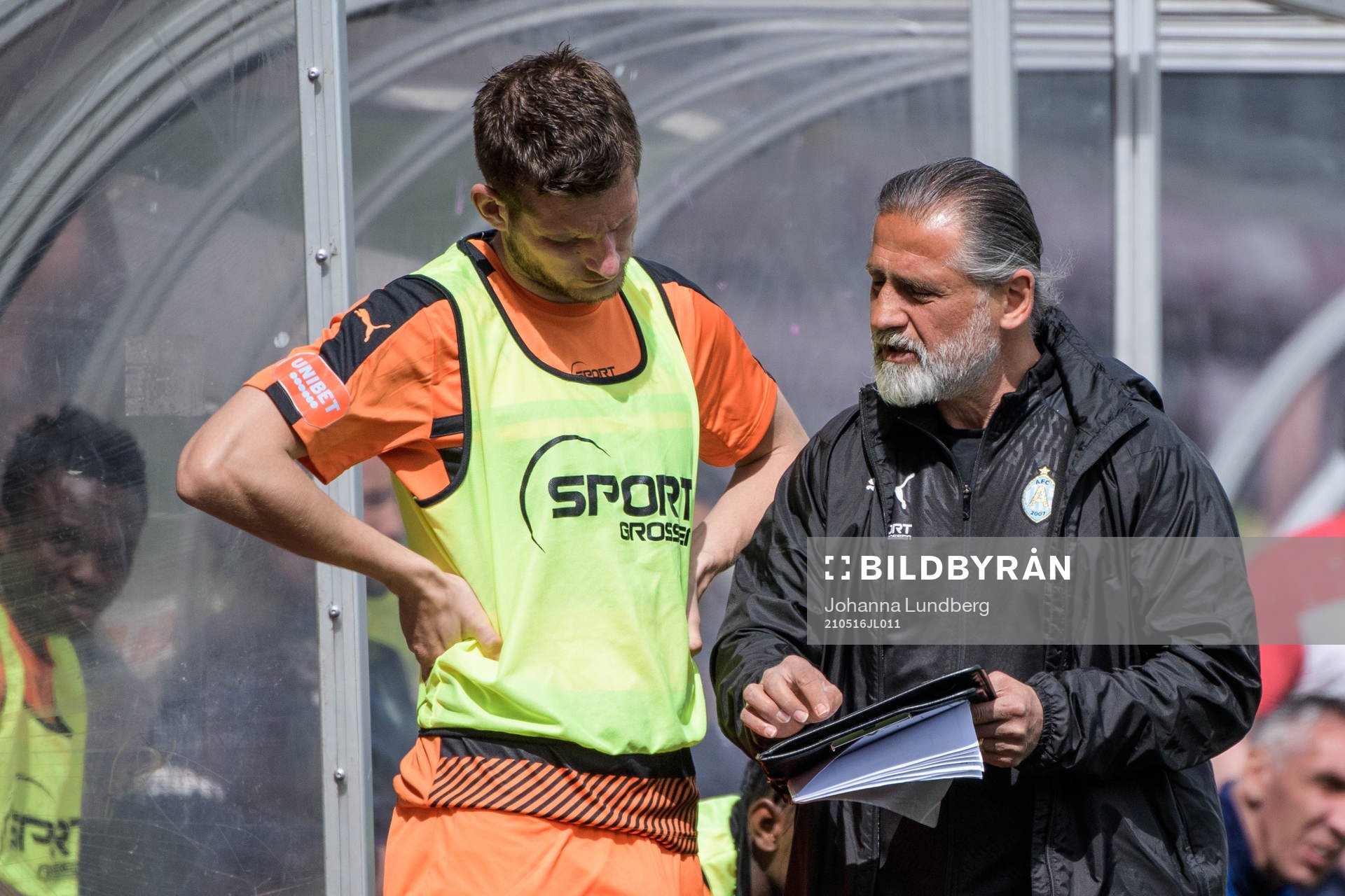 AFC Eskilstunas tränare Özcan Melkemichel