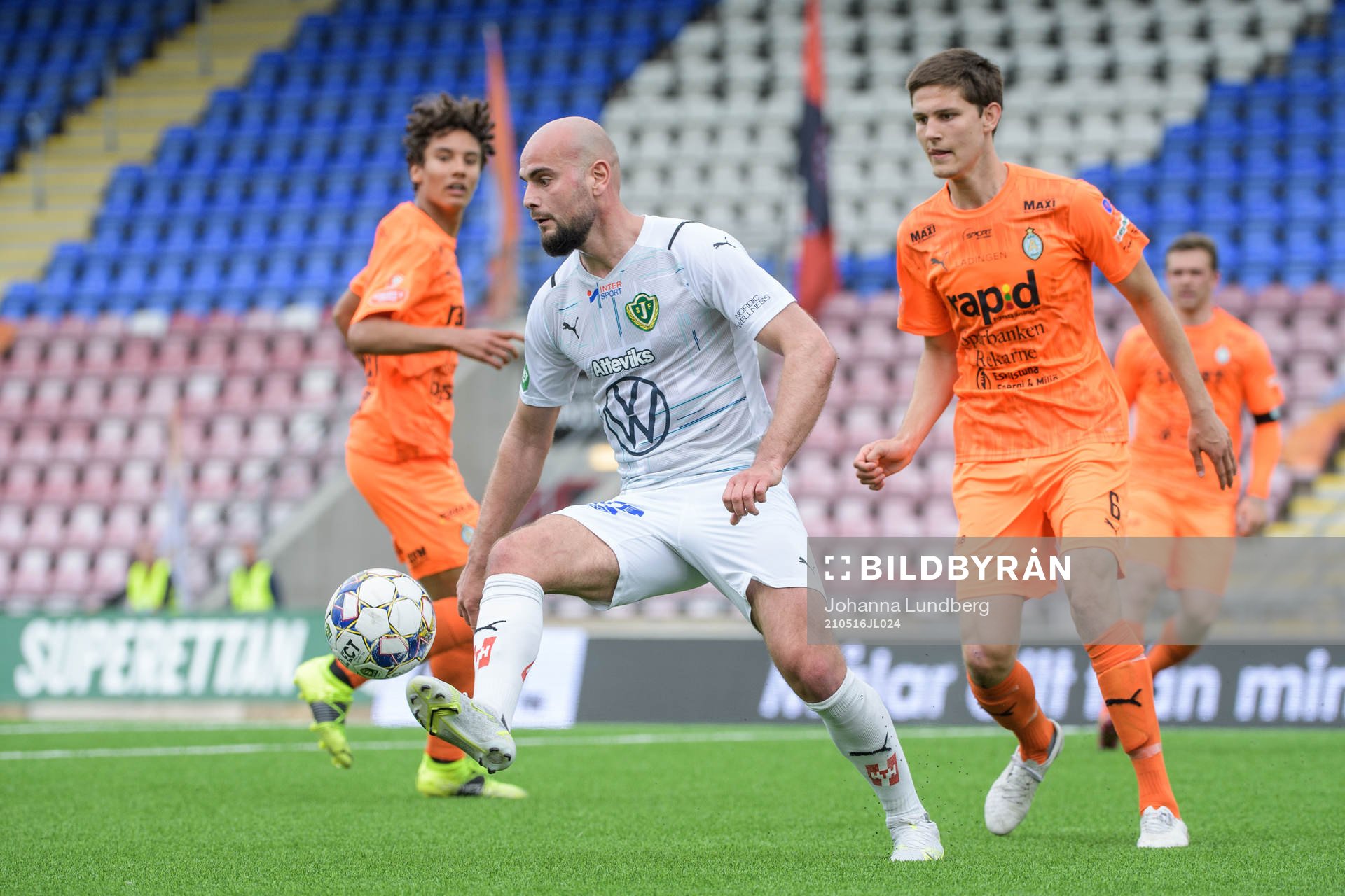 Jönköpings Perparim Beqaj och AFC Eskilstunas Rasmus