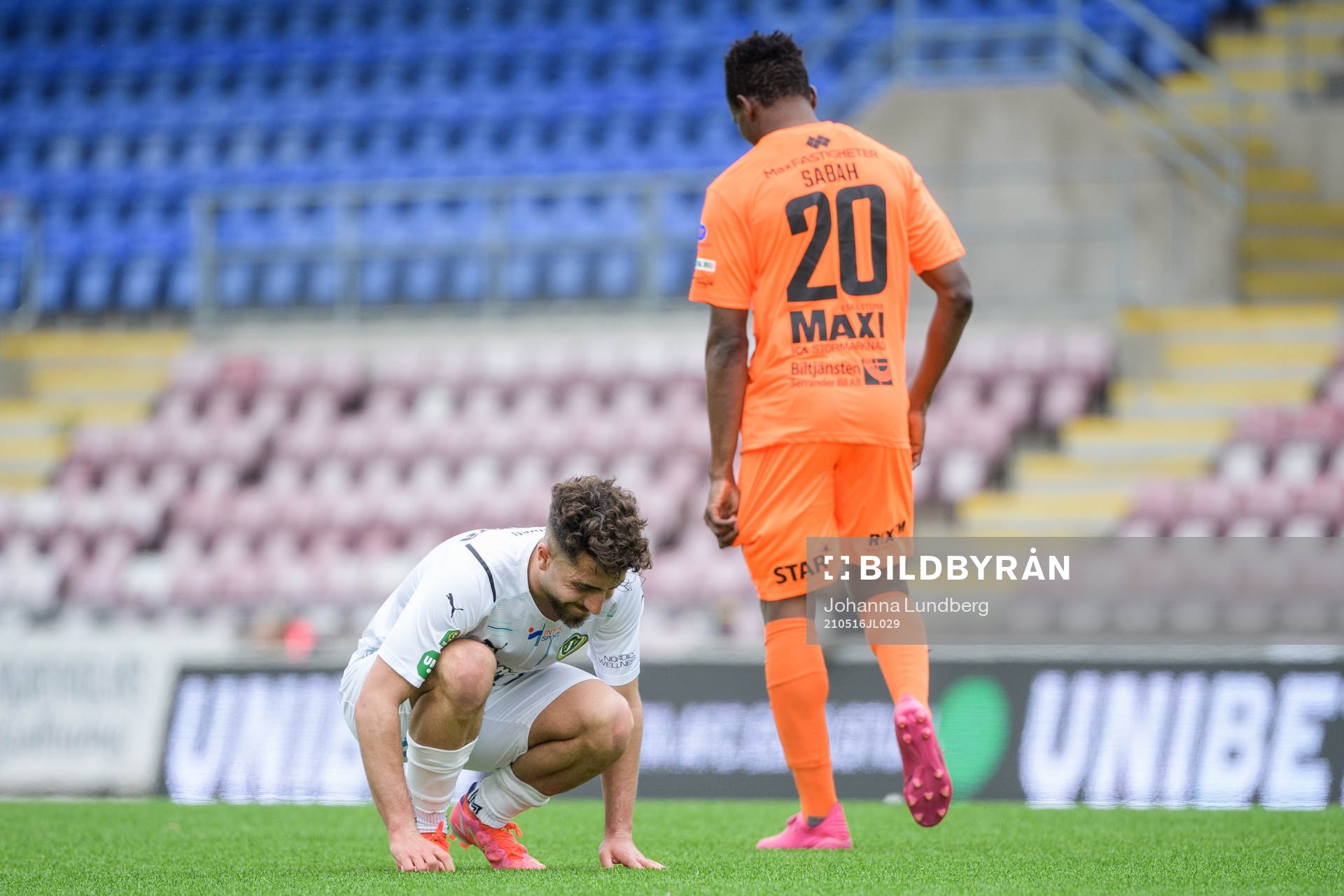 Jönköpings Moustafa Zeidan har ont