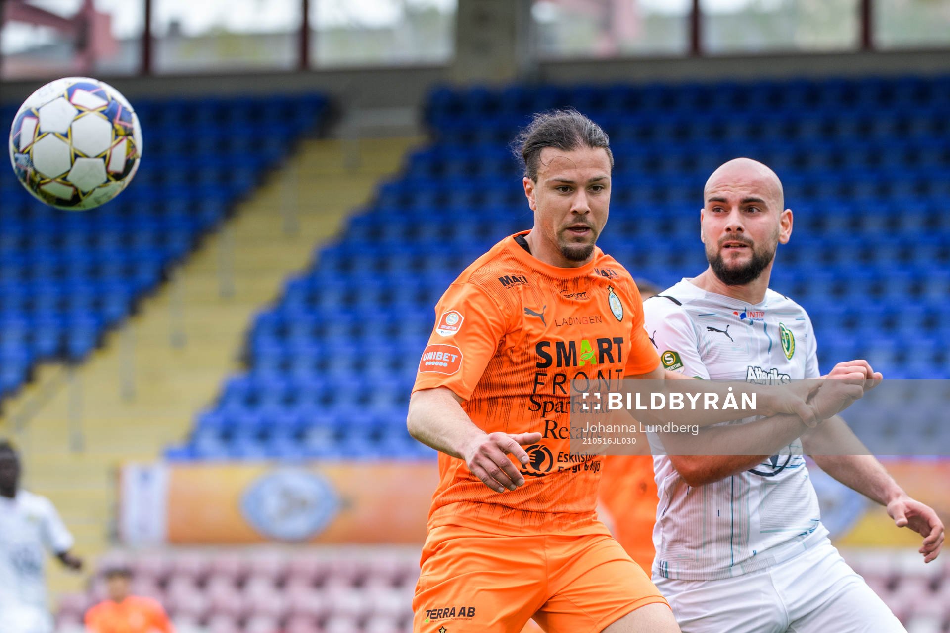AFC Eskilstunas Abdelkarim Mammar Chaouche och Jönköpings