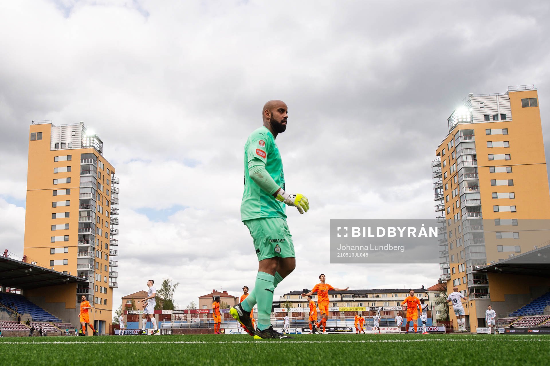 AFC Eskilstunas målvakt Joshua Wicks
