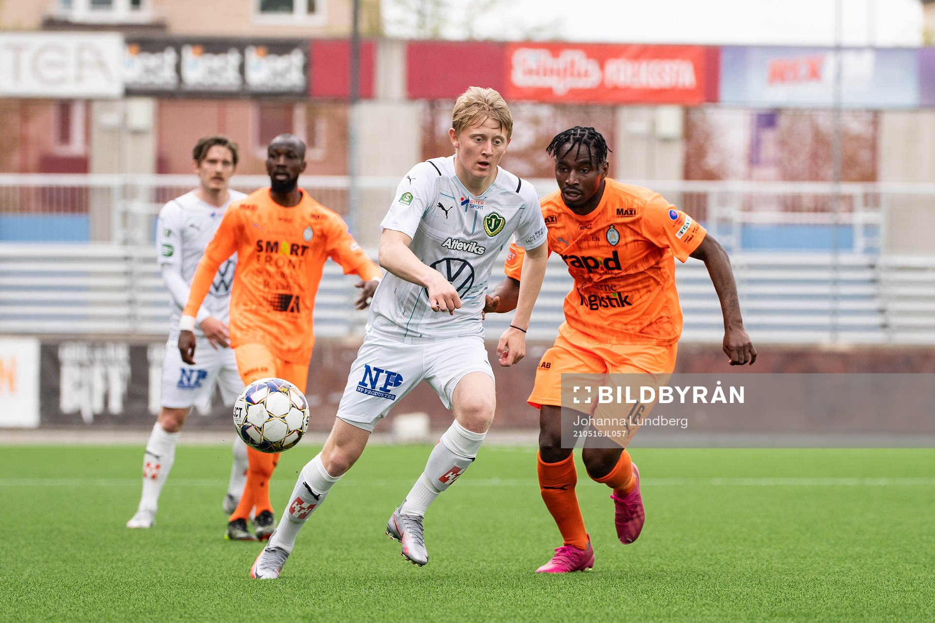 Jönköpings Elias Nordström och AFC Eskilstunas York