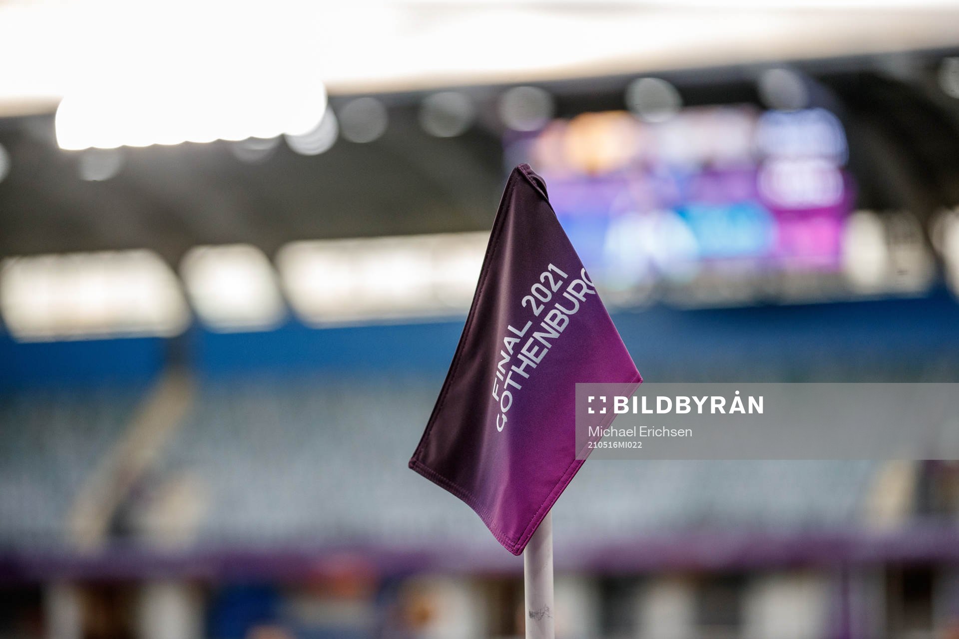 A corner flag
