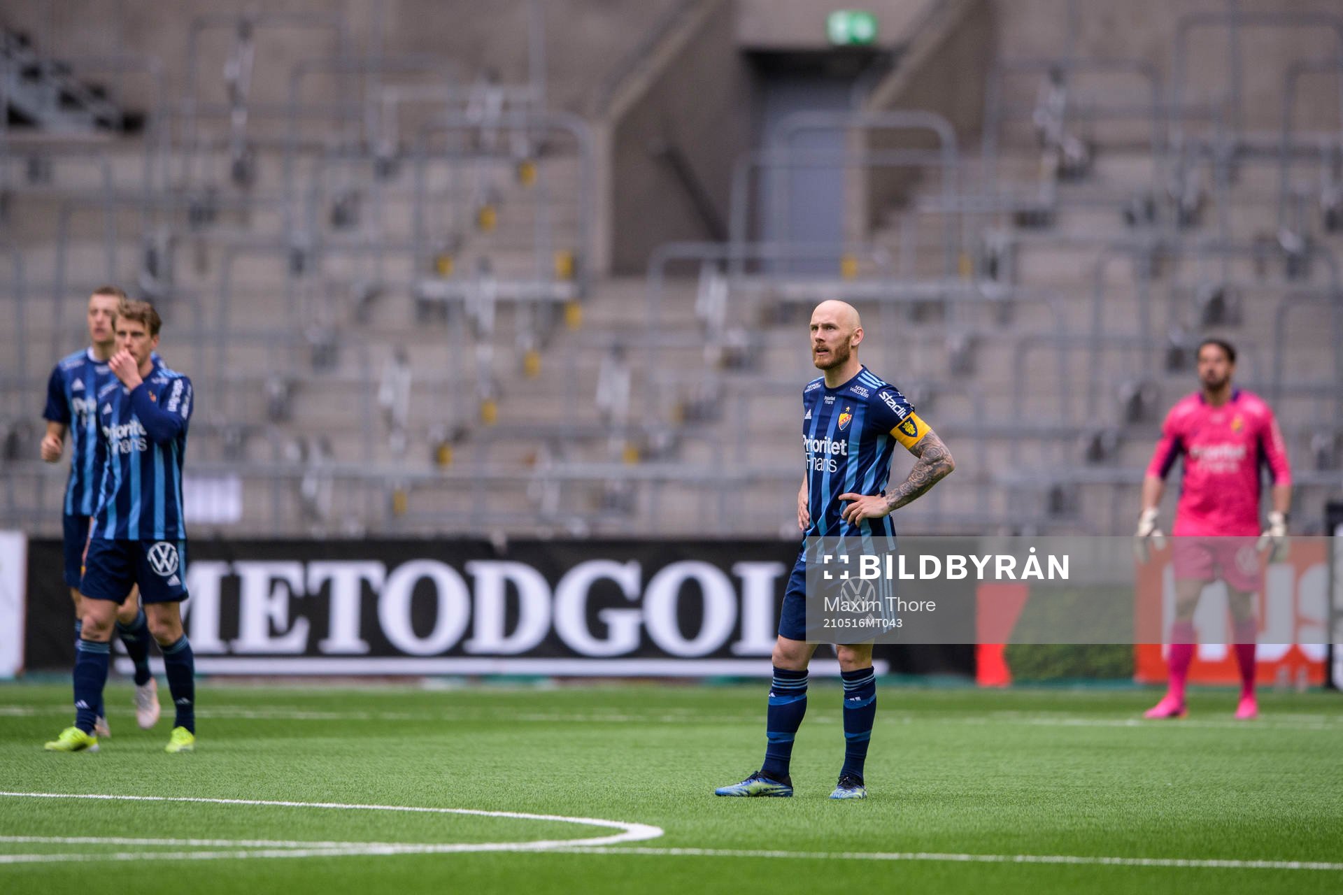 Djurgårdens Magnus Eriksson deppar