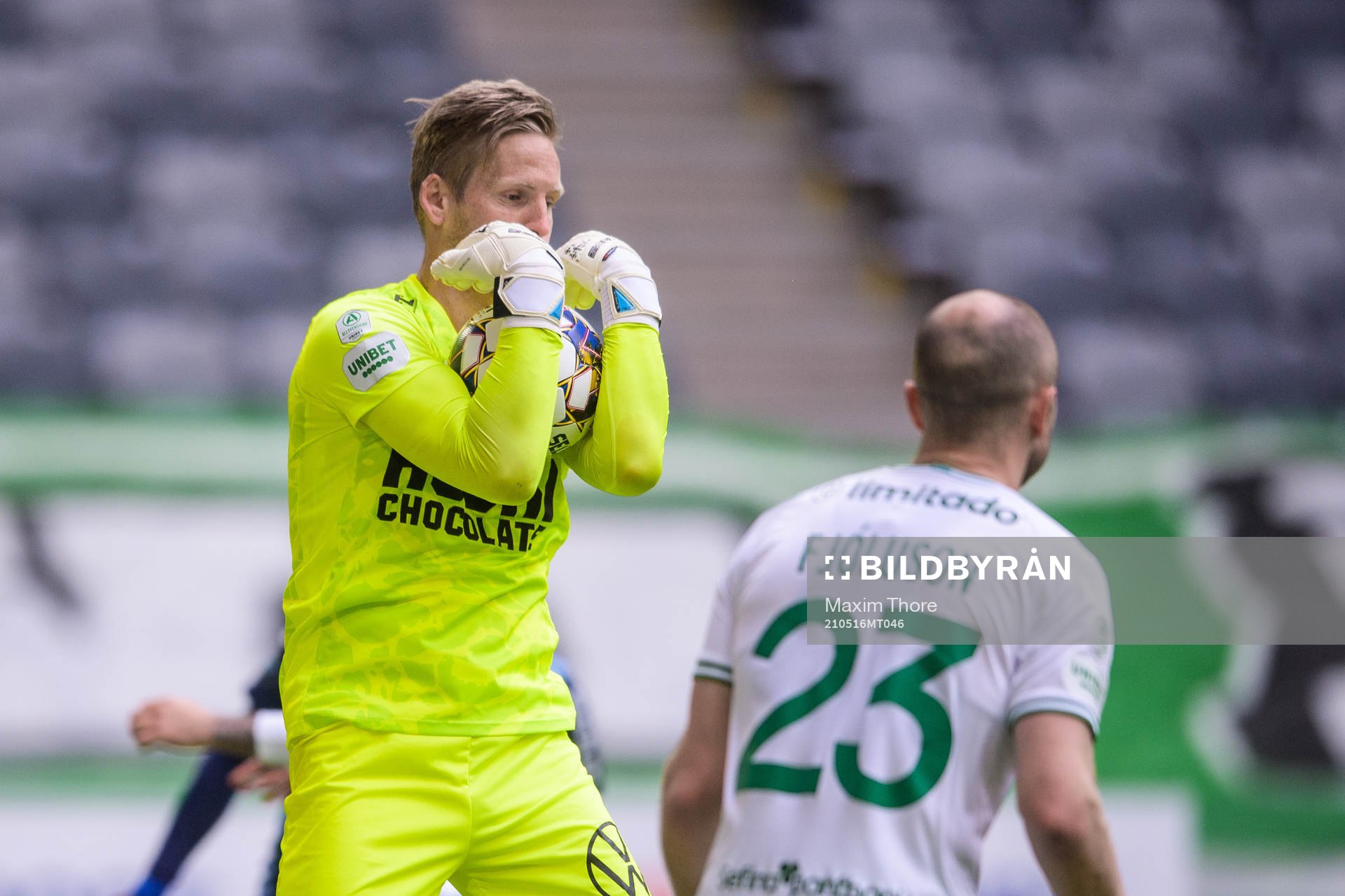 Hammarbys målvakt David Ousted