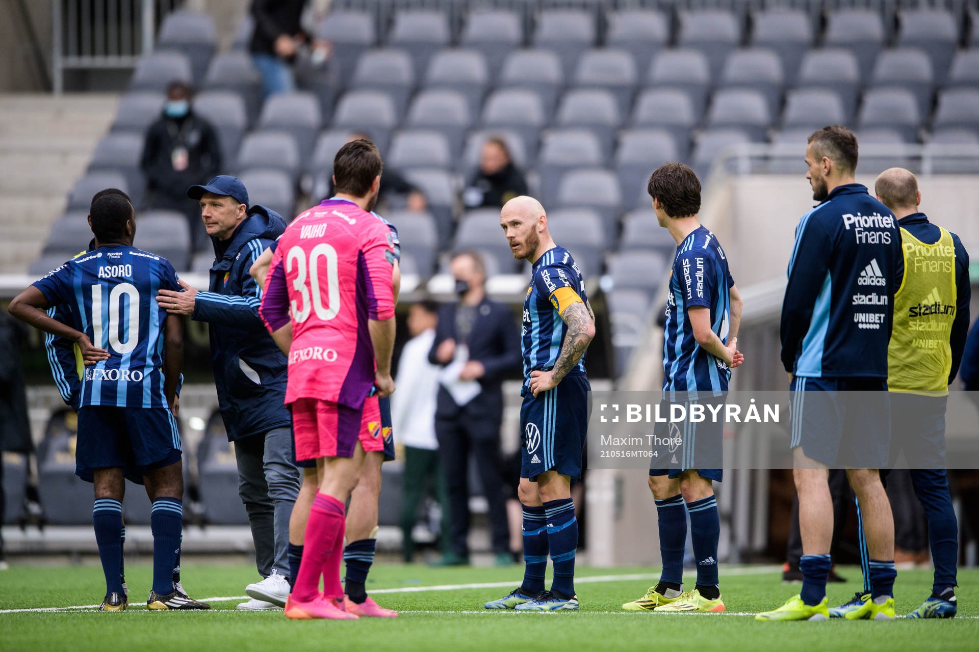Djurgårdens Magnus Eriksson deppar