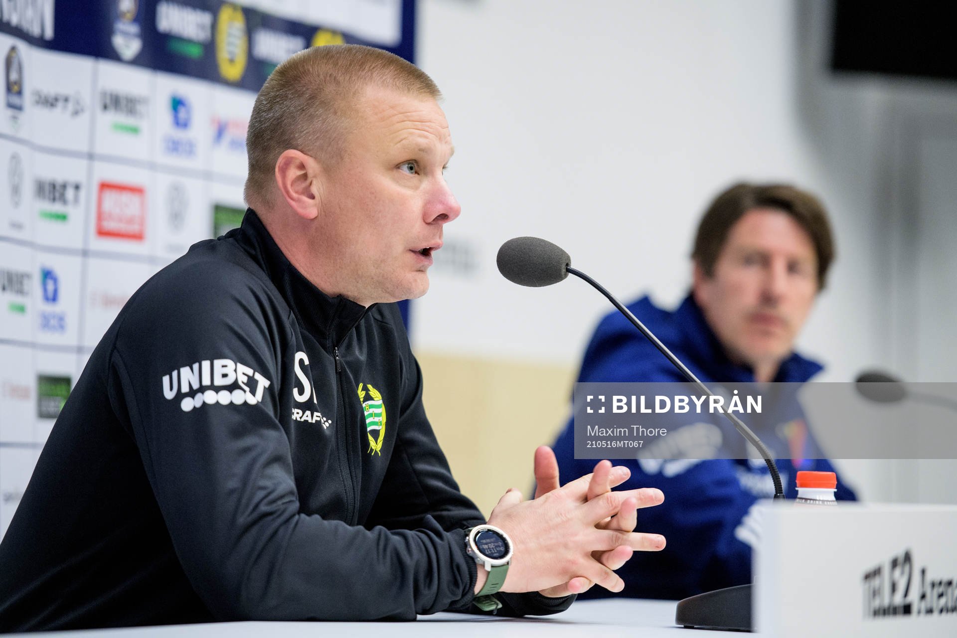 Hammarbys tränare Stefan Billborn