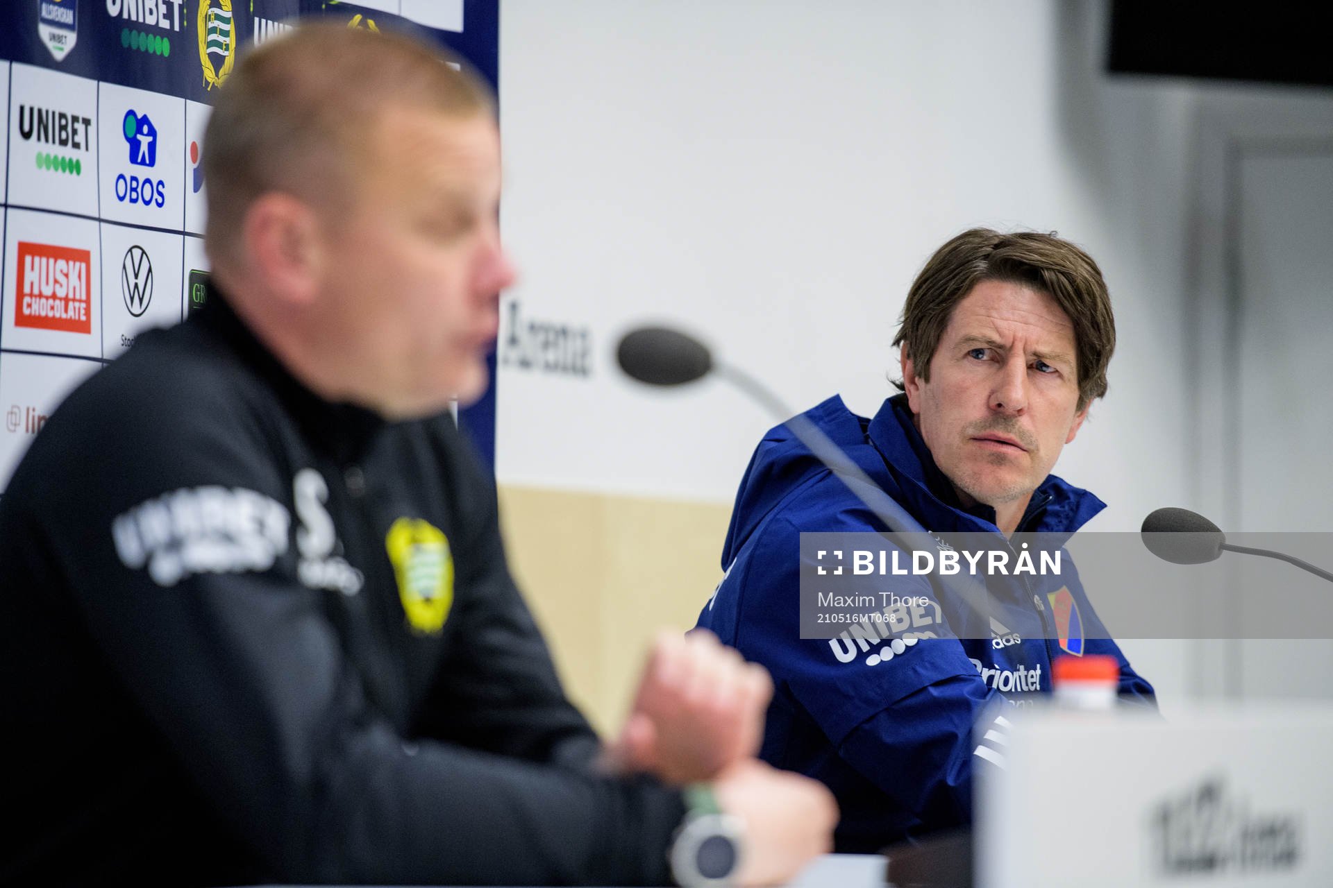 Djurgårdens tränare Thomas Lagerlöf