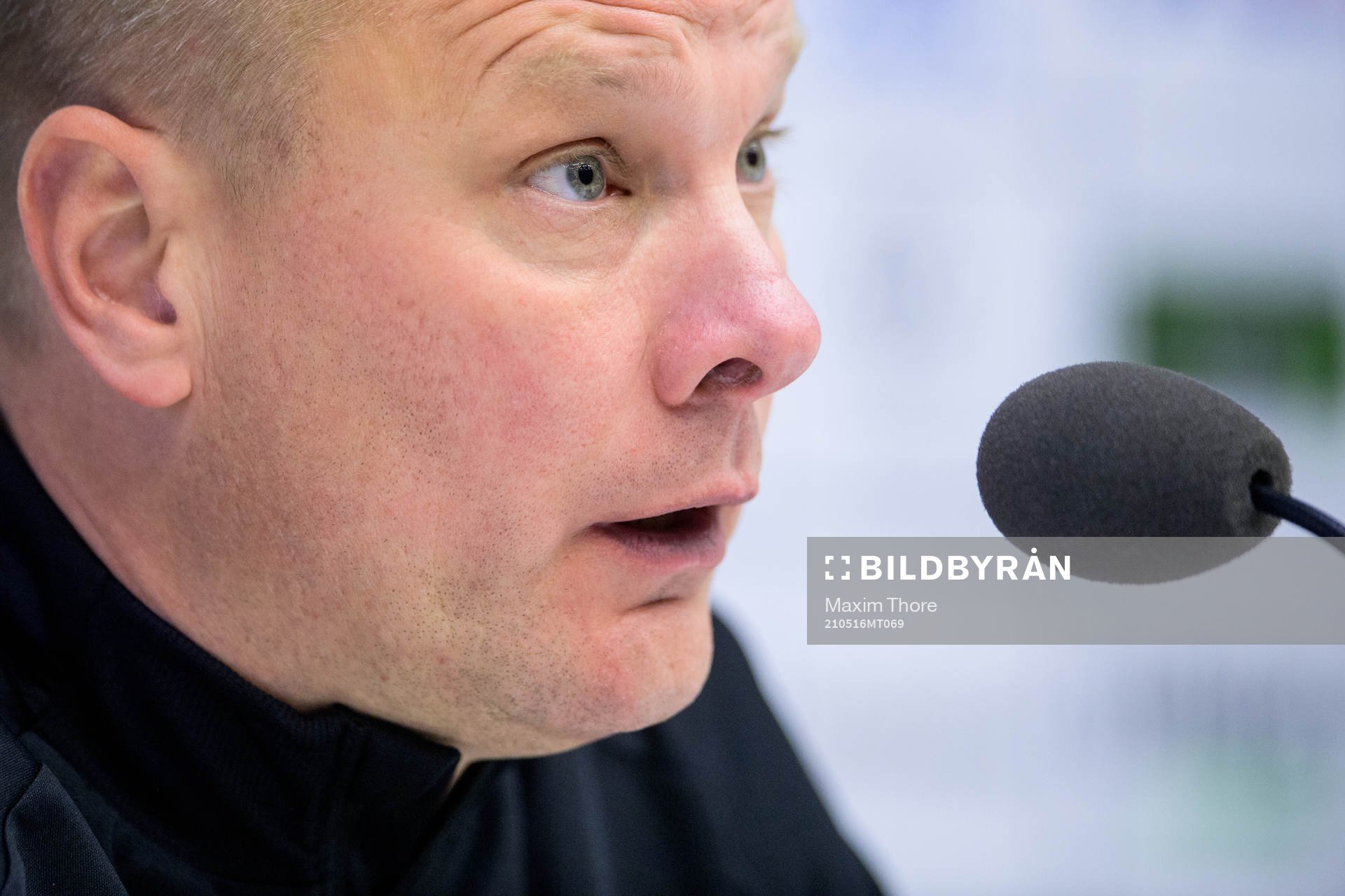 Hammarbys tränare Stefan Billborn