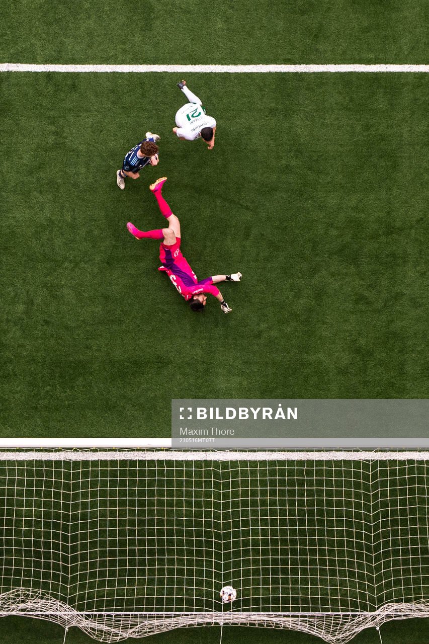 Hammarbys Astrit Selmani gör 2-2 bakom Djurgårdens