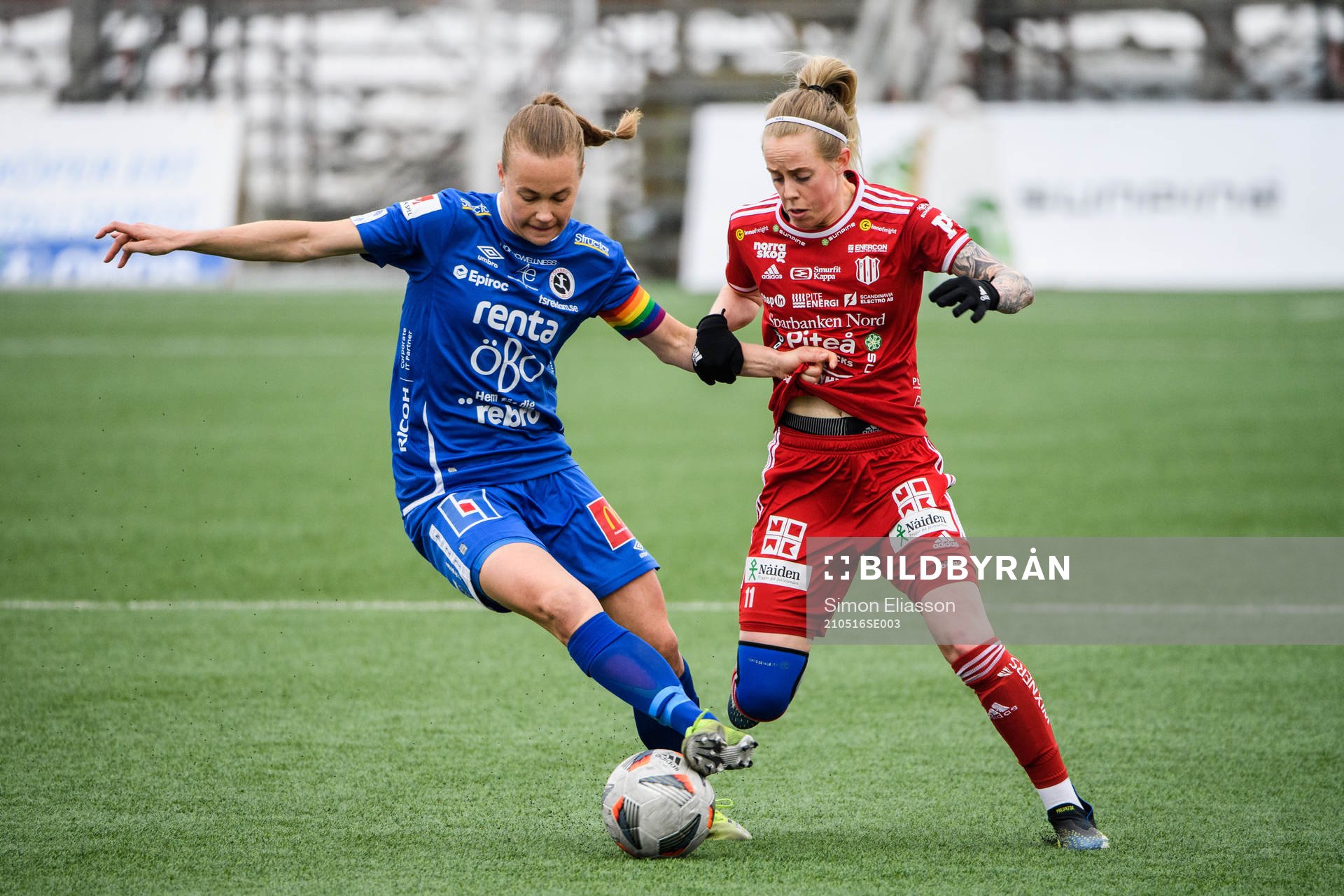 Örebros Frida Abrahamsson och Piteås Cecilia Edlund