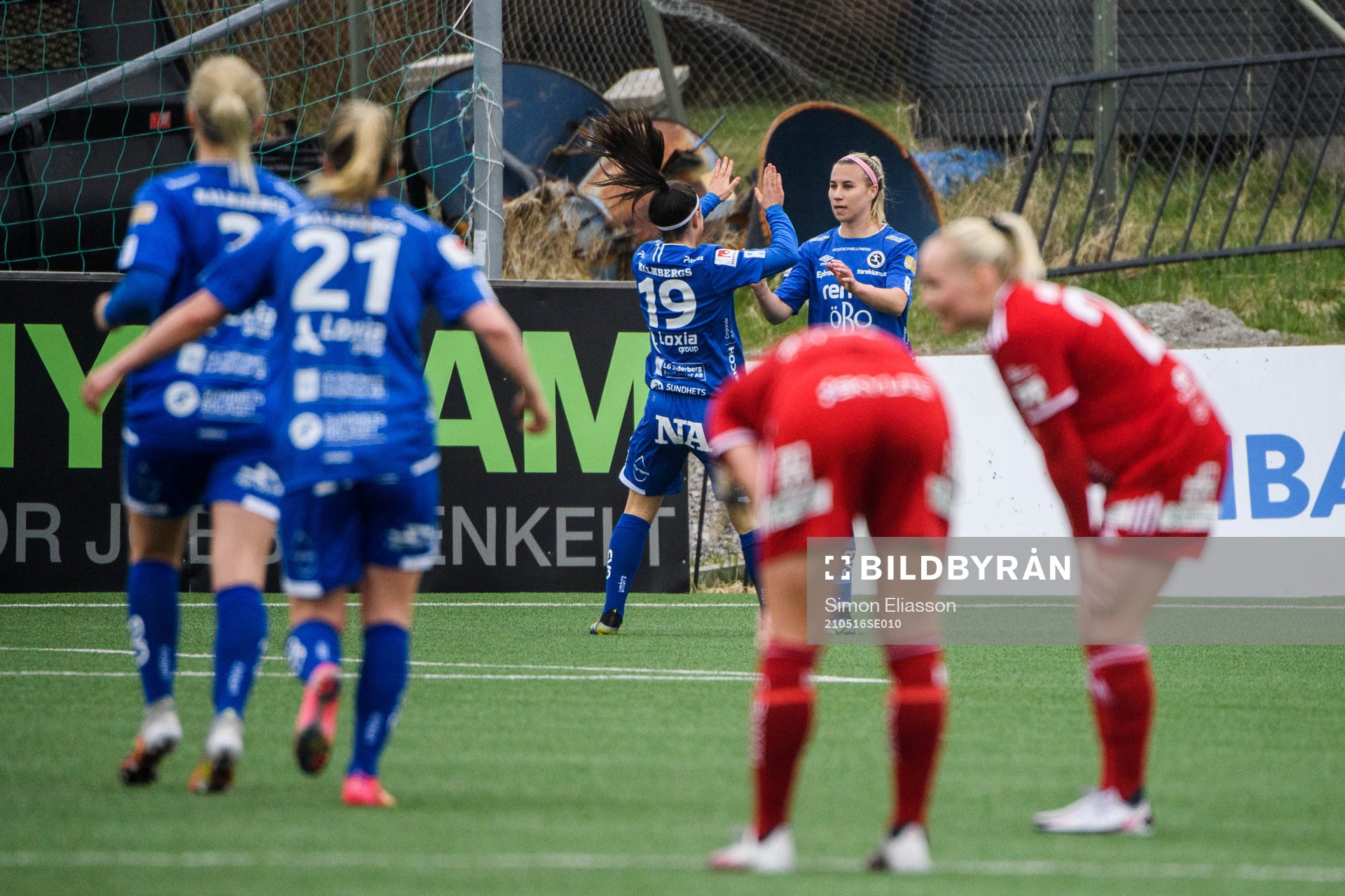 Örebros Emilia Pelgander jublar