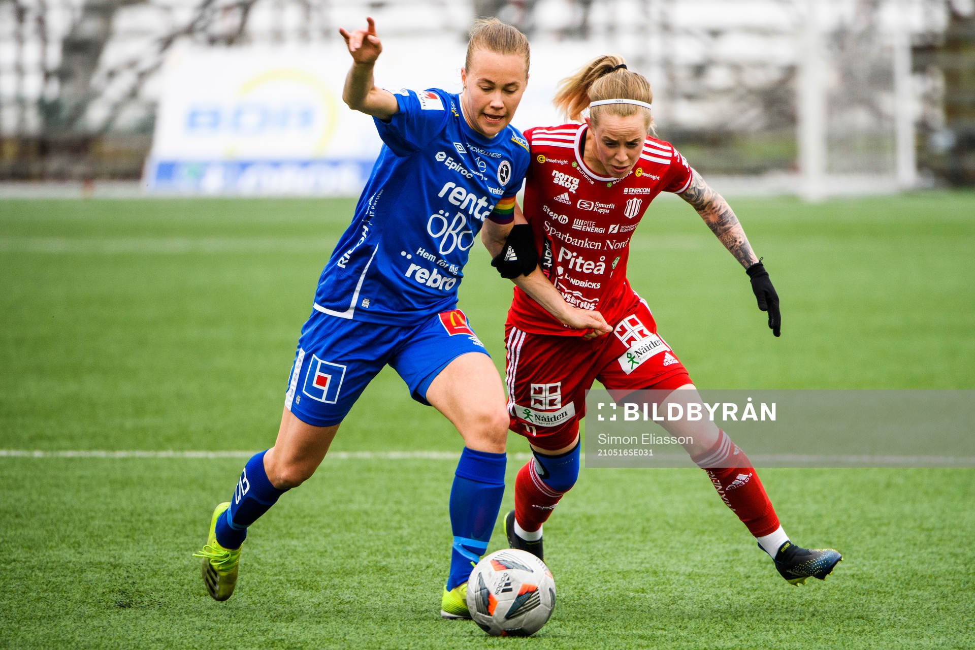 Örebros Frida Abrahamsson och Piteås Cecilia Edlund