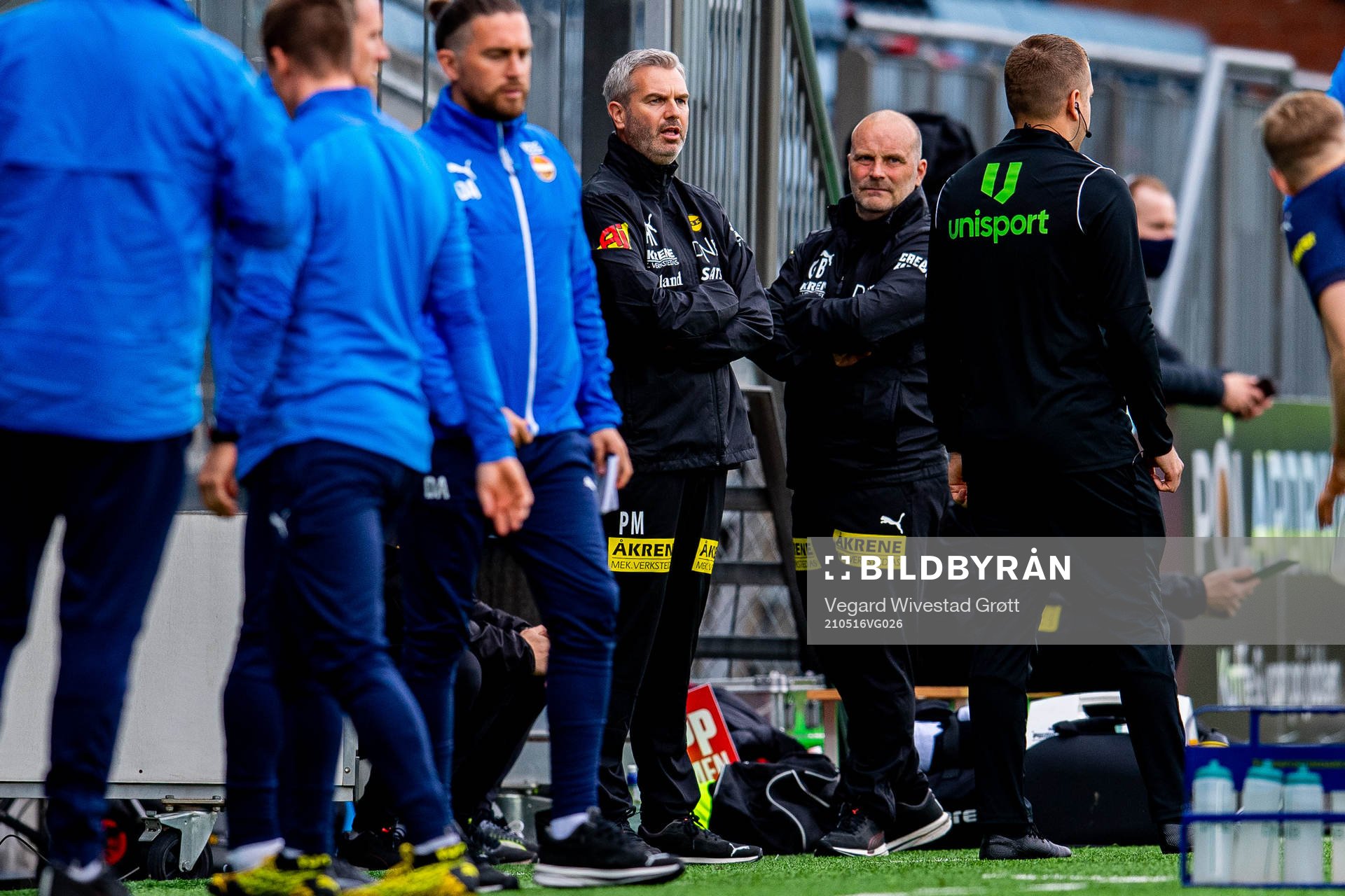 Petter Myhre, assistant coach, and Geir Bakke, head coach