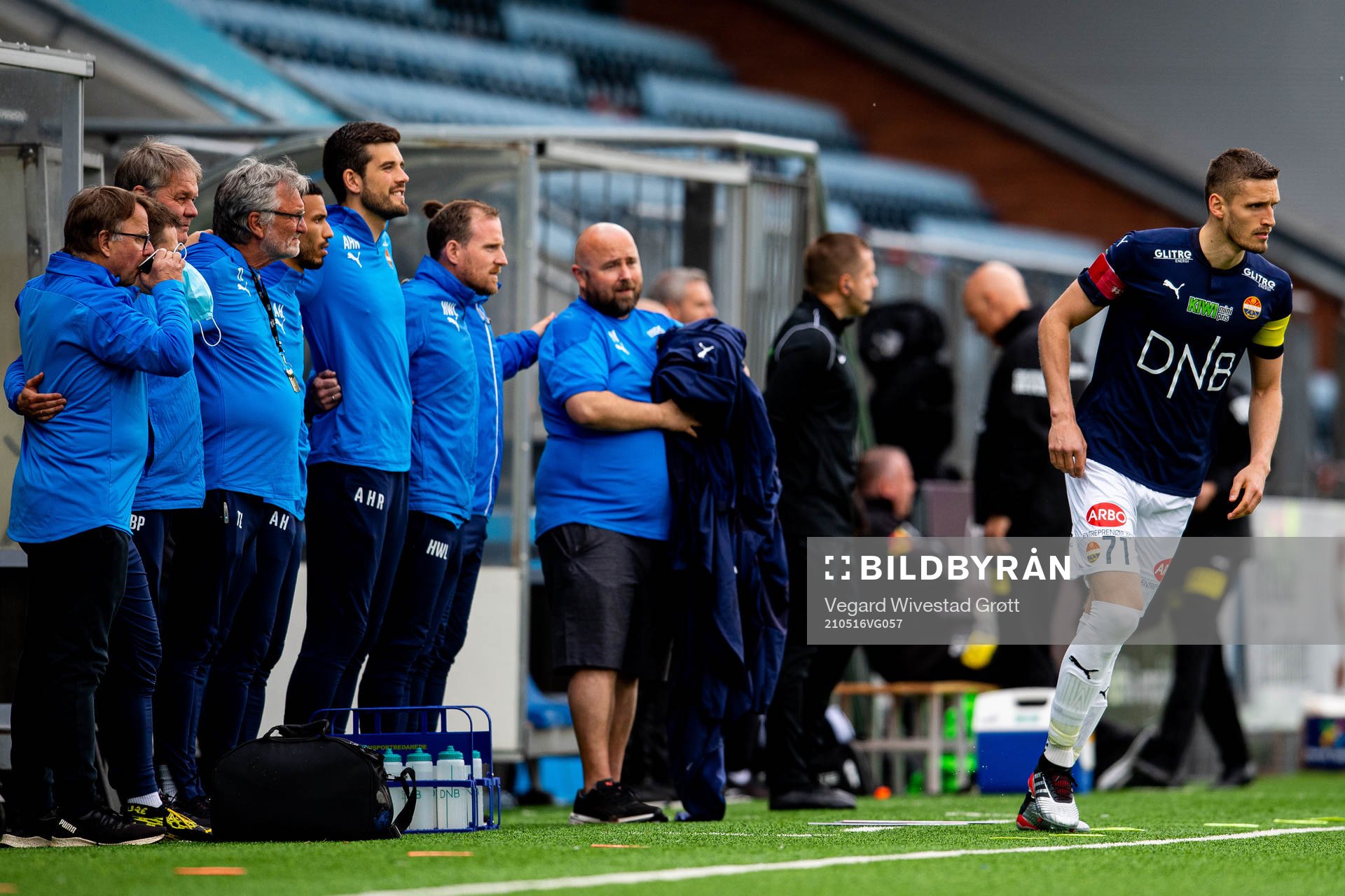 Bjørn Petter Ingebretsen, head coach of Strømsgodset, and