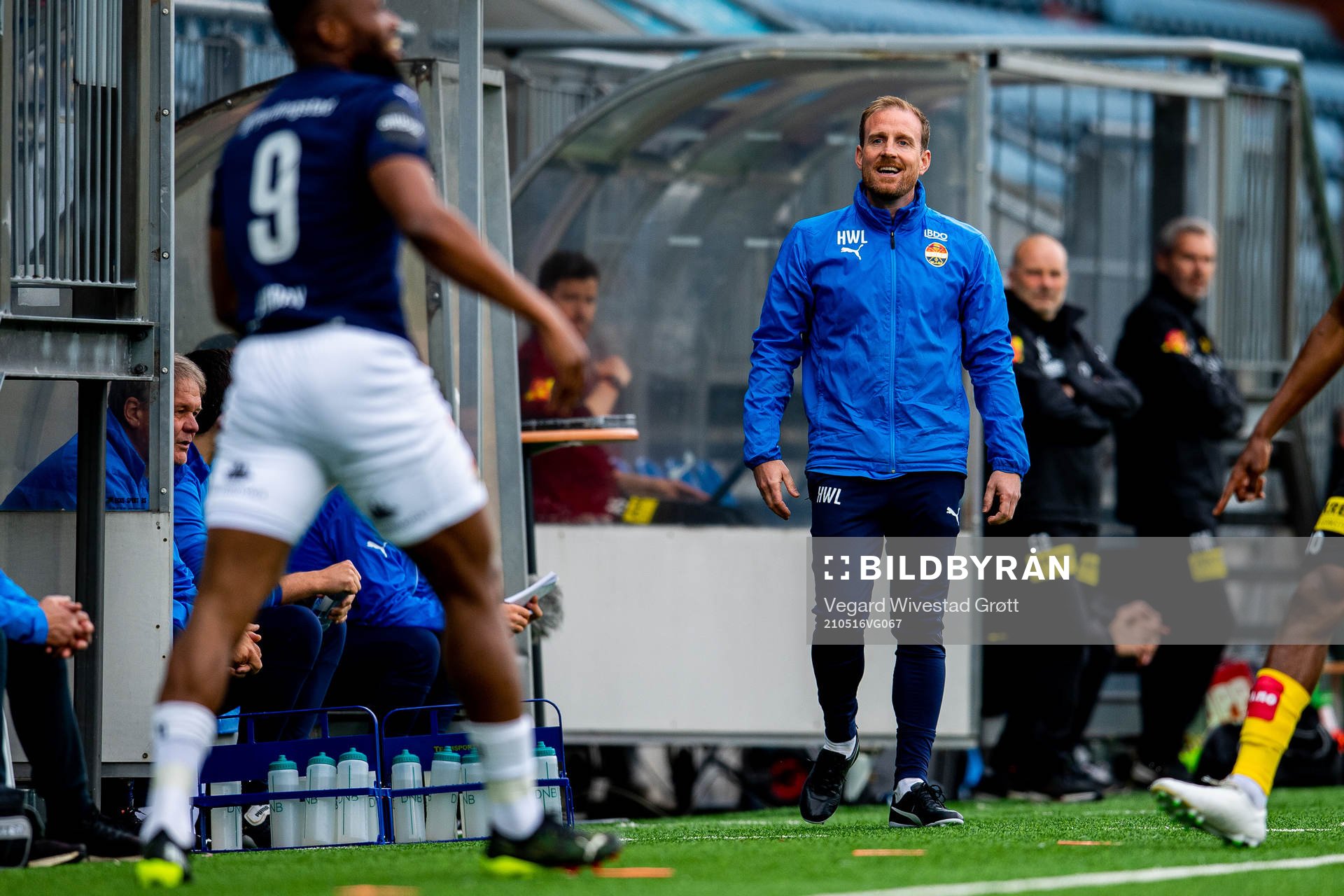 Håkon Wibe-Lund, head coach of Strømsgodset