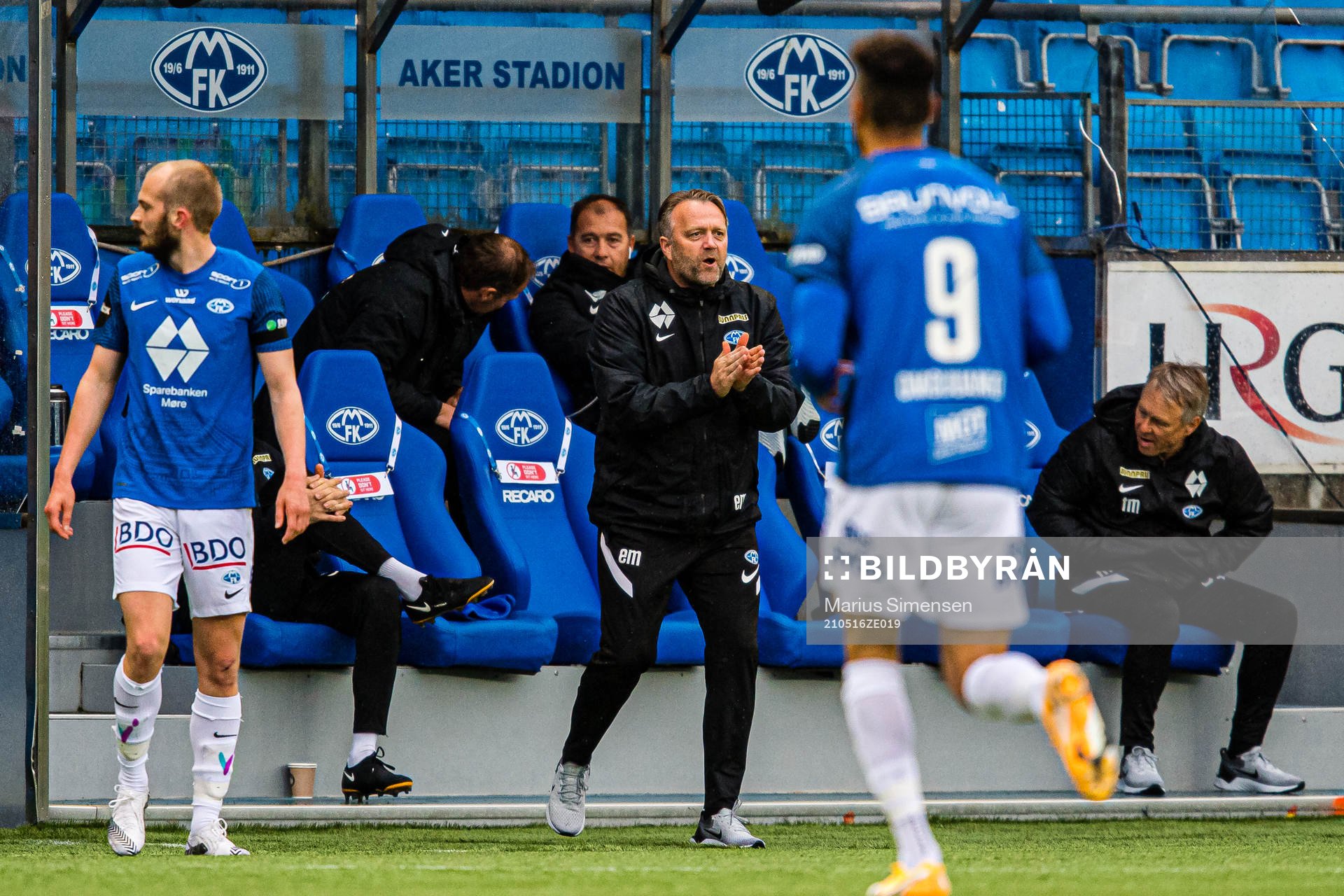 Erling Moe, head coach of Molde