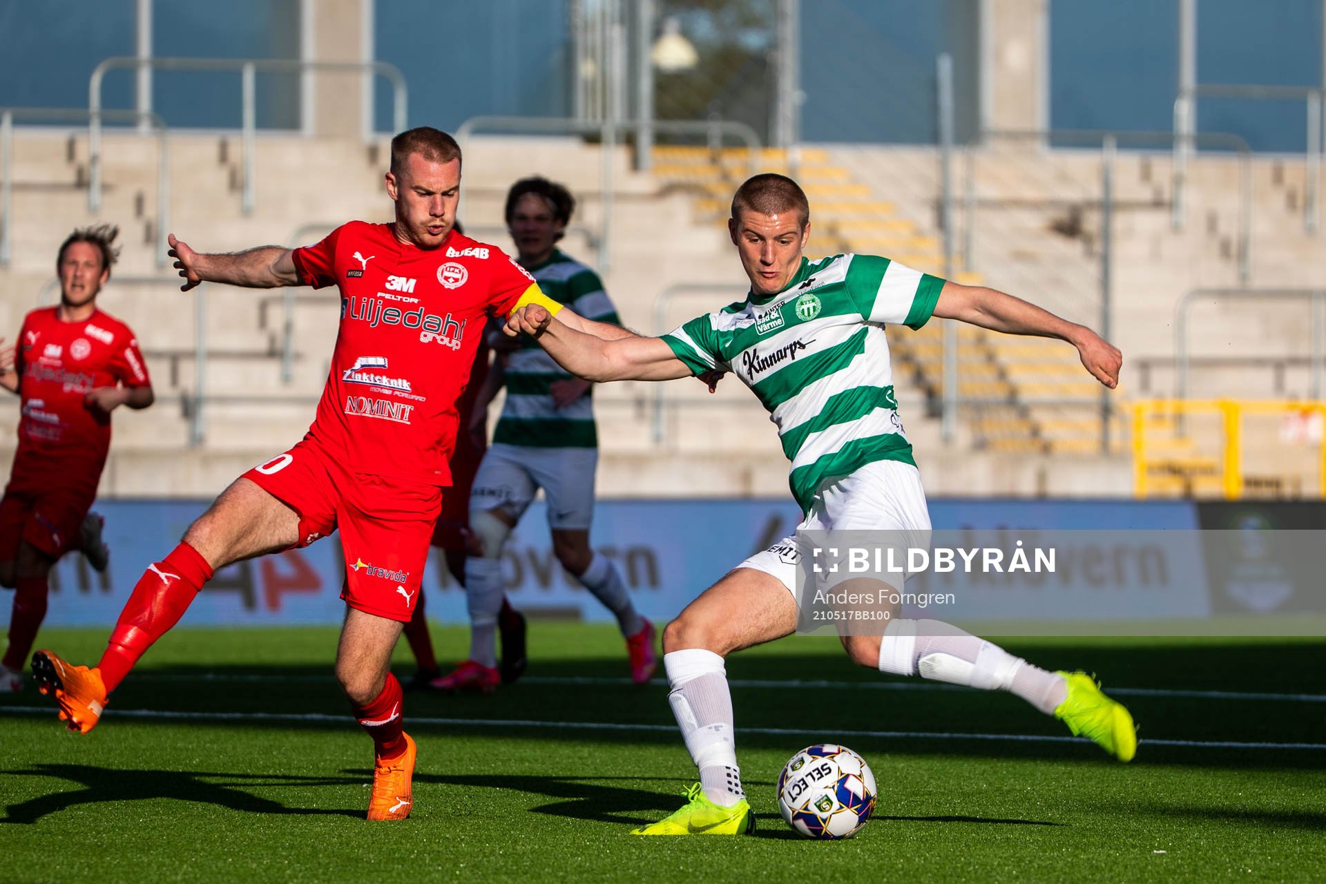 Värnamos Freddy Winsth och Västerås William Videhult