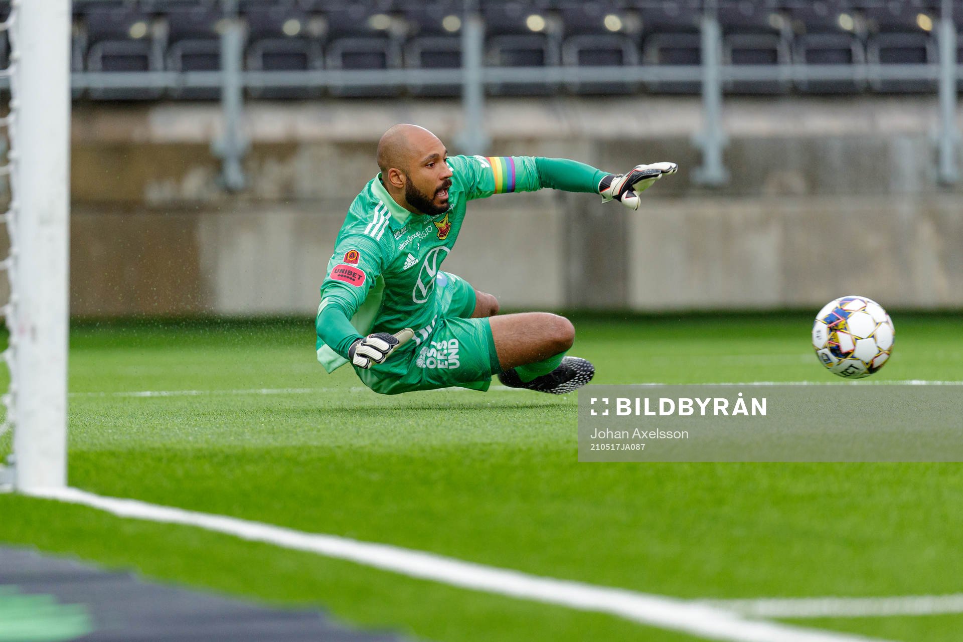 Östersunds målvakt Aly Keita