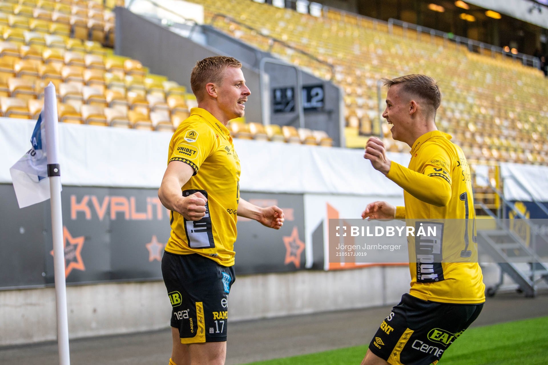 Elfsborgs Per Frick jublar