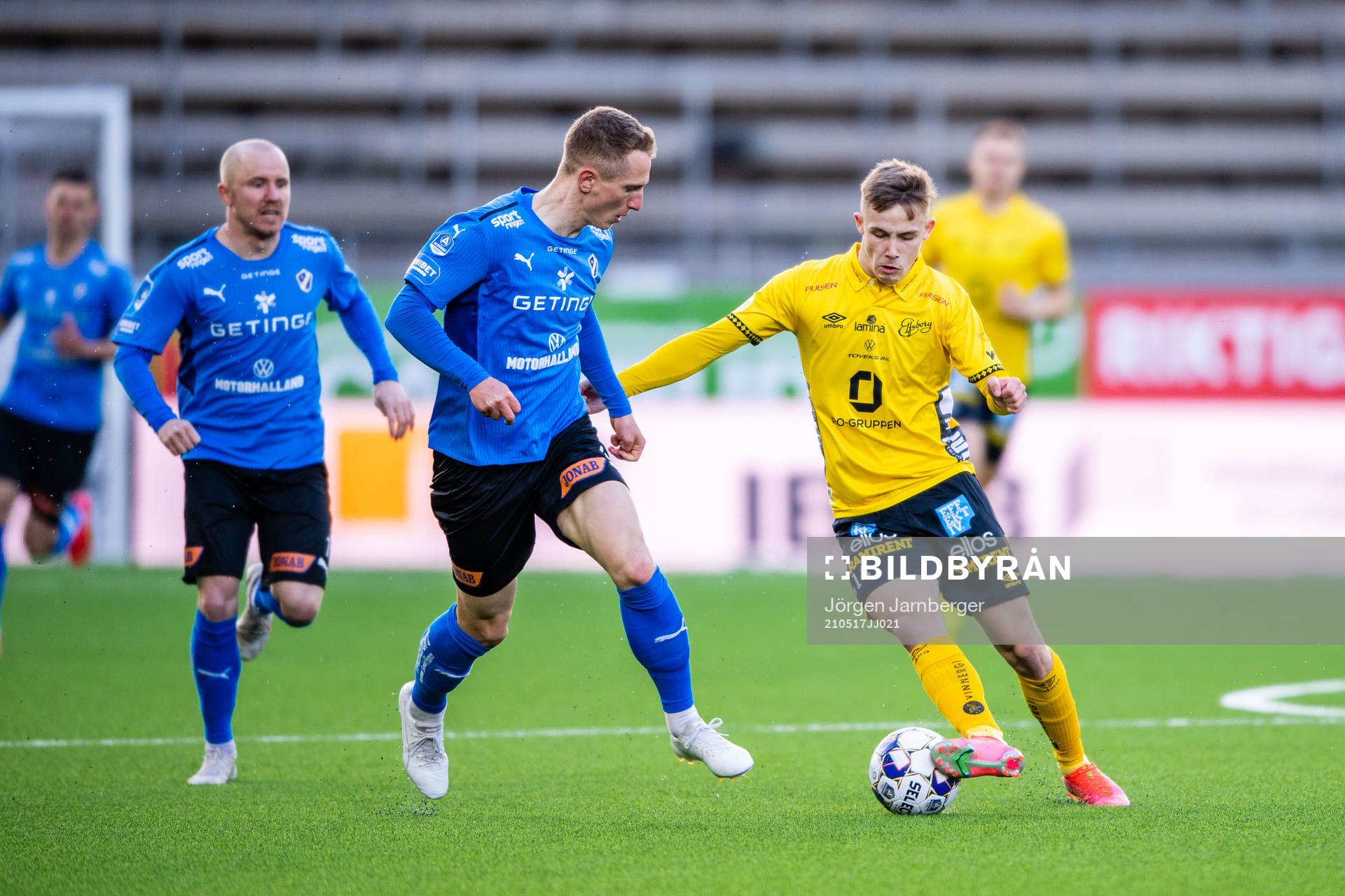 Halmstads Andreas Bengtsson och Elfsborgs Jacob Ondrejka