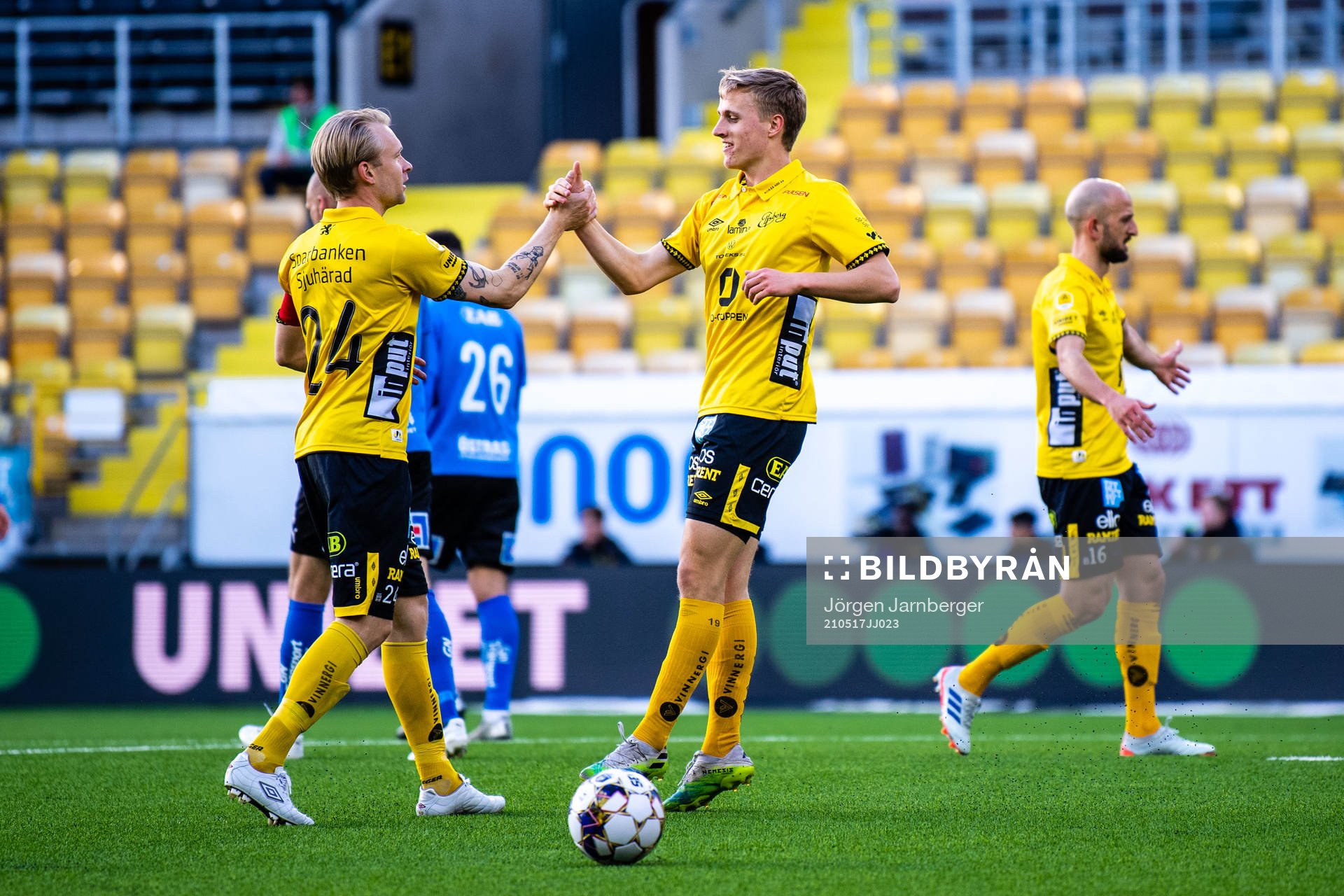 Elfsborgs Jeppe Møldrup Okkels jublar