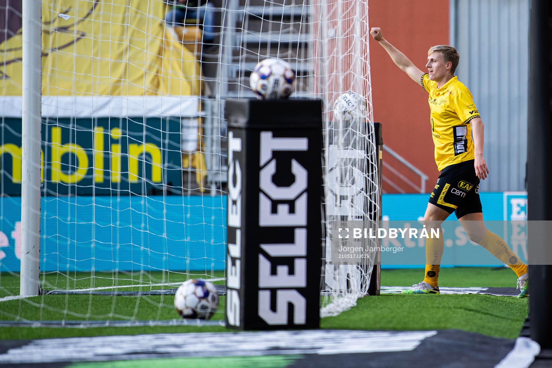 Elfsborgs Jeppe Møldrup Okkels jublar