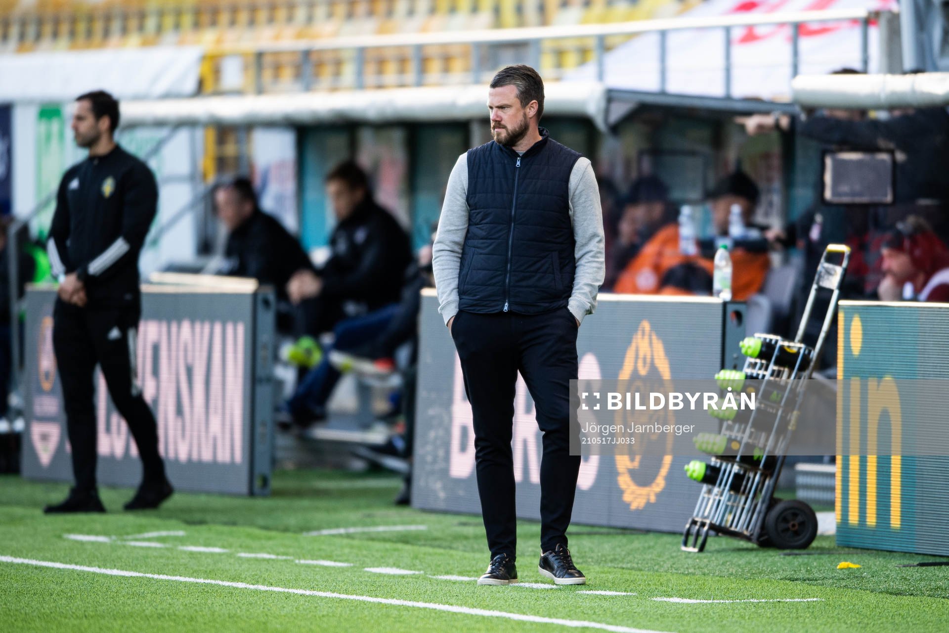 Elfsborgs manager Jimmy Thelin