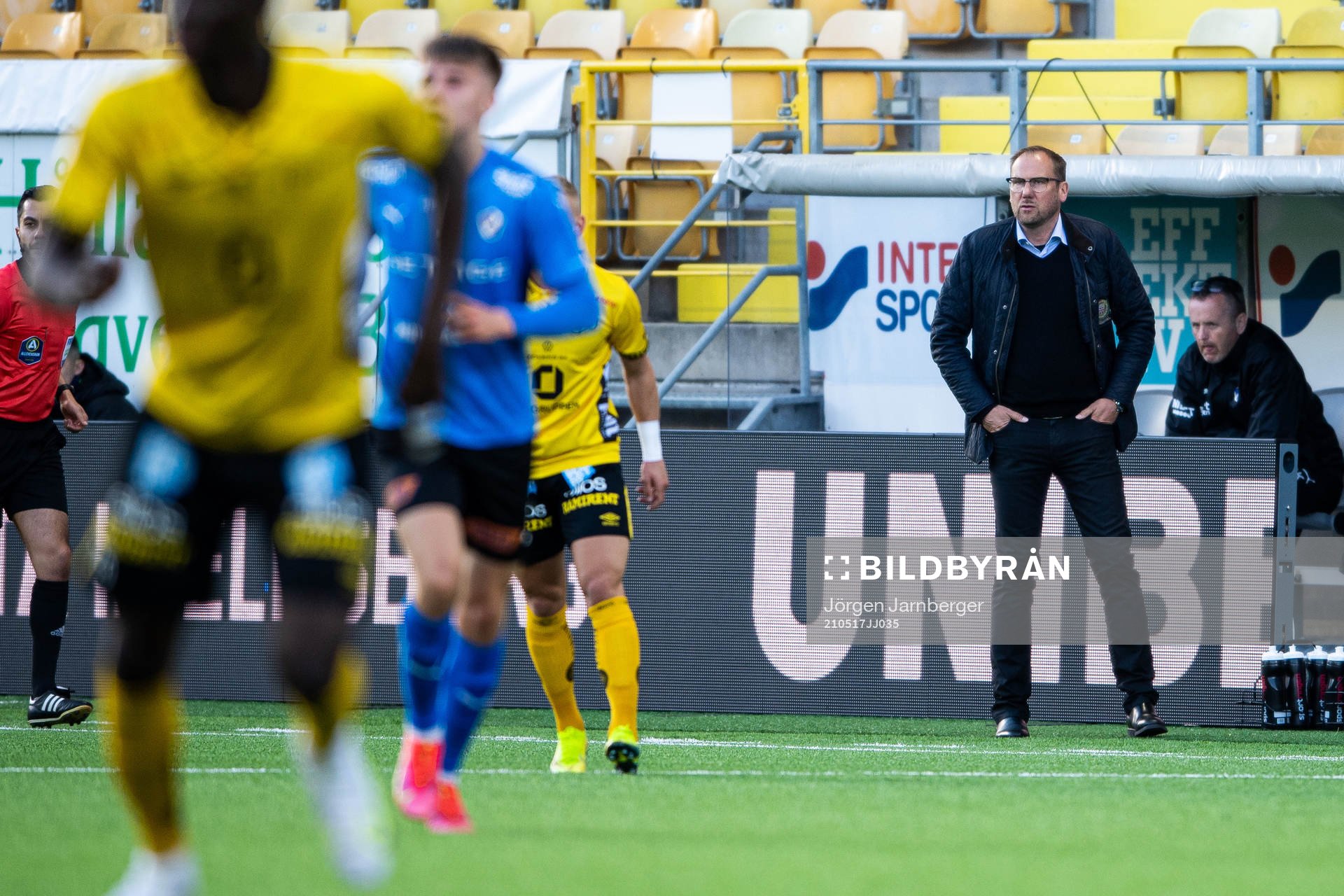 Halmstads tränare Magnus Haglund