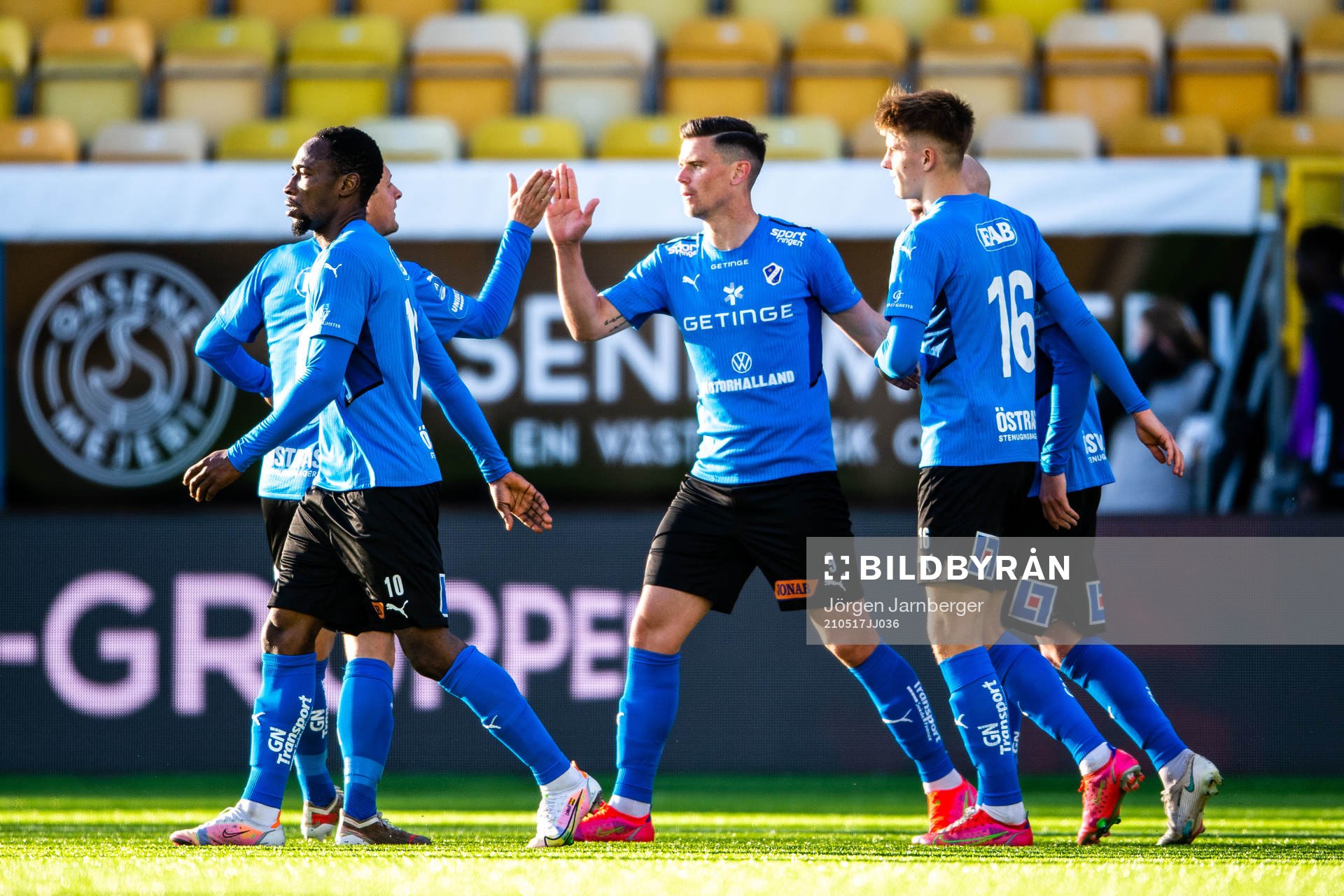 Halmstads Markus Antonsson jublar