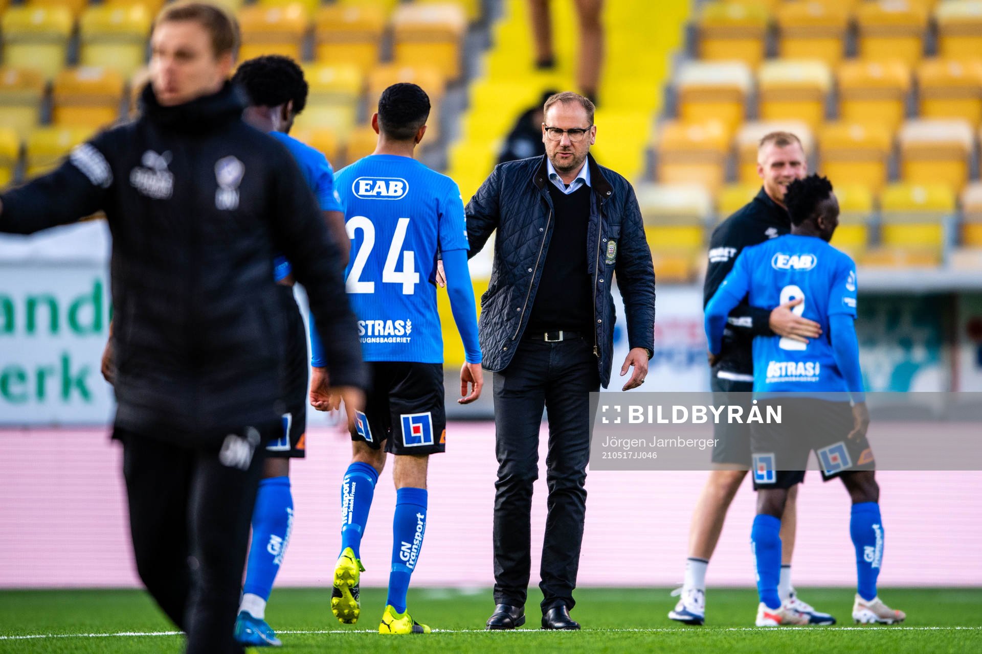 Halmstads tränare Magnus Haglund
