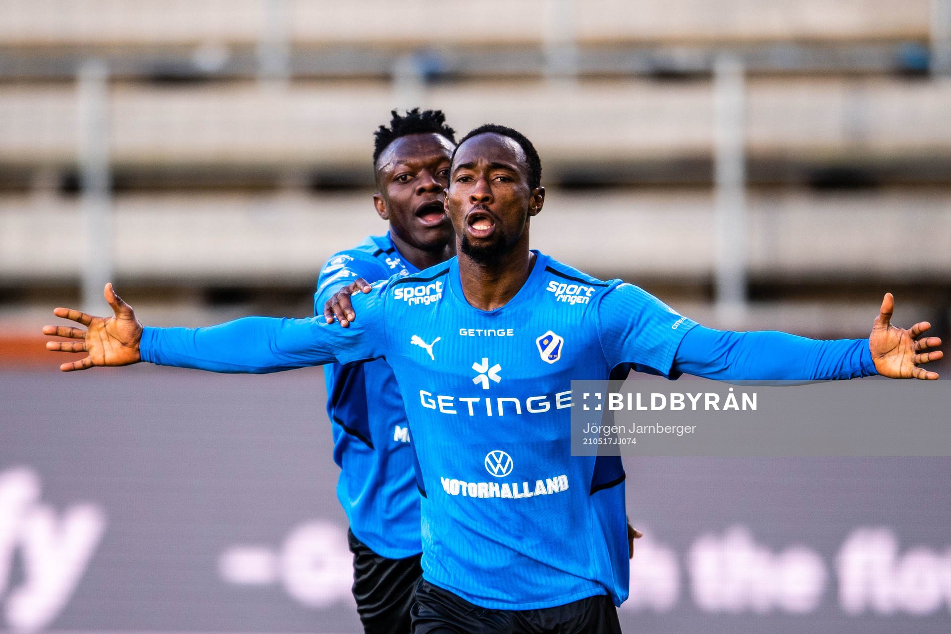 Halmstads Sadat Karim jublar