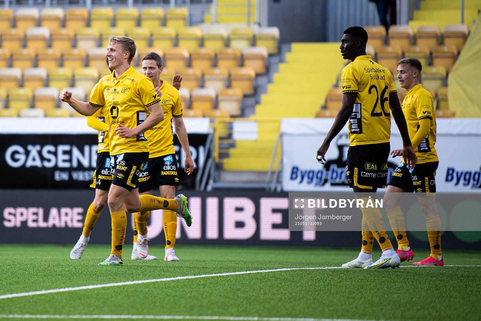 Elfsborgs Jeppe Møldrup Okkels jublar