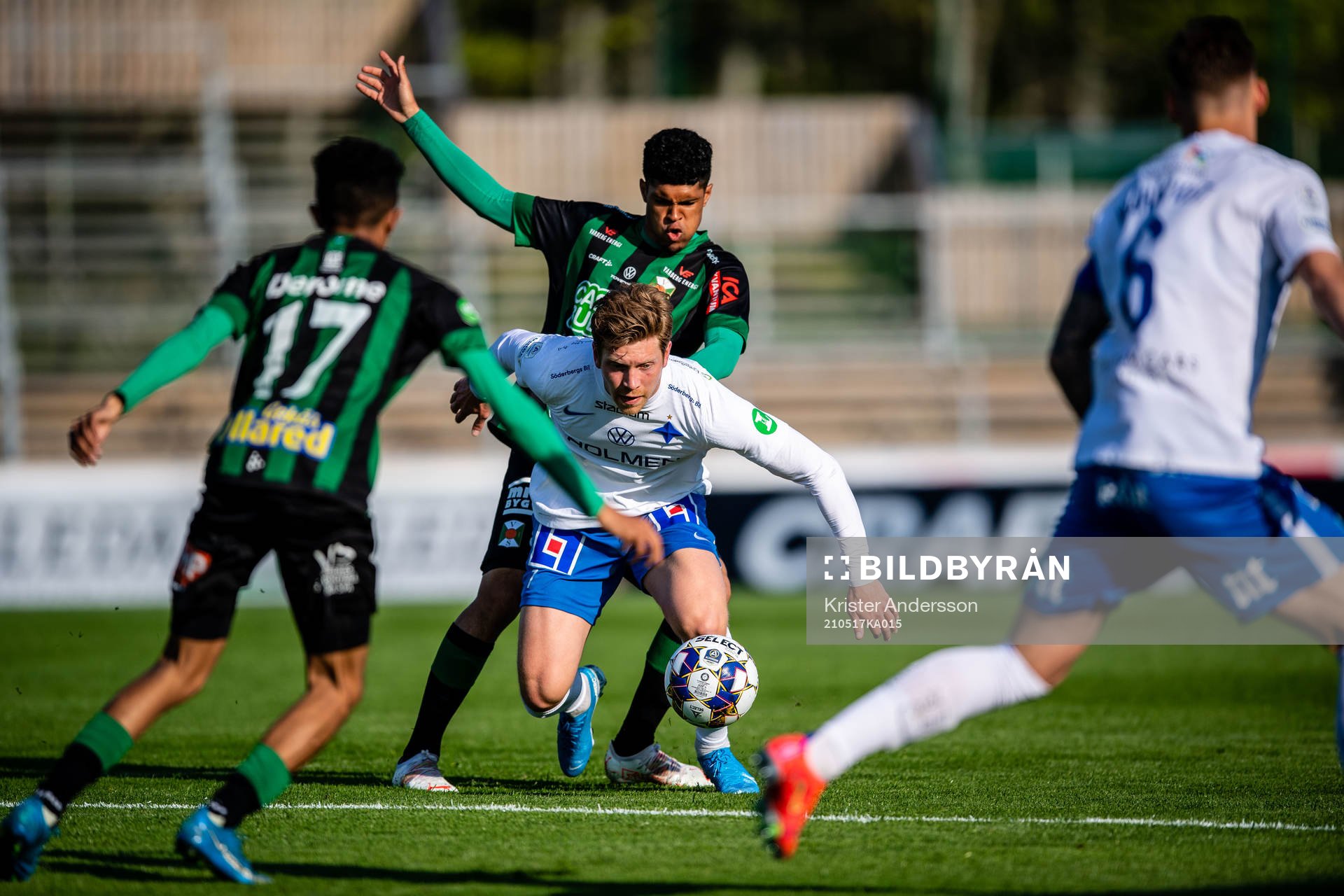 IFK Norrköpings Alexander Fransson och Varbergs Jean