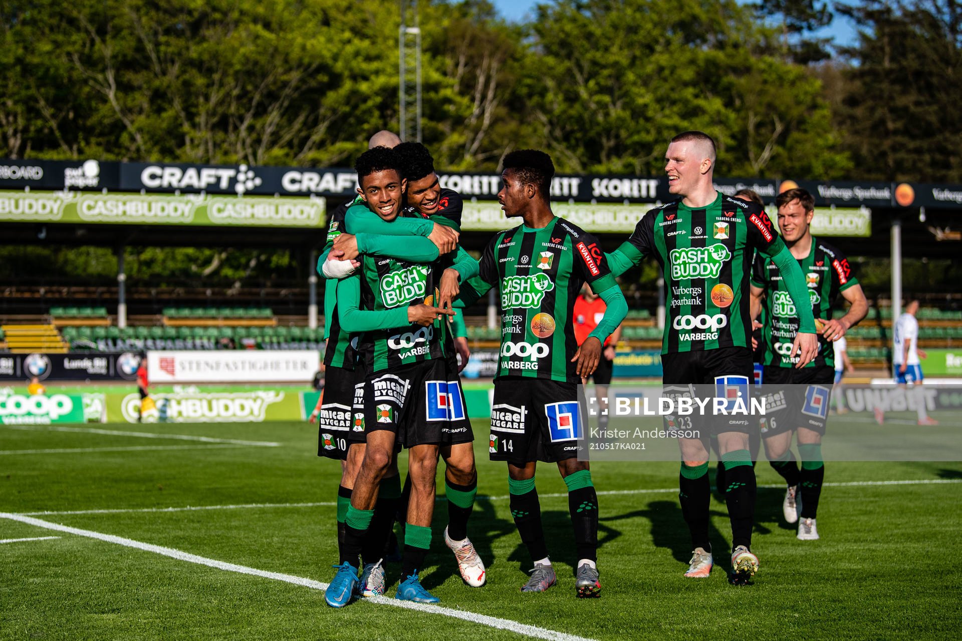 Varbergs Tashreeq Matthews jublar