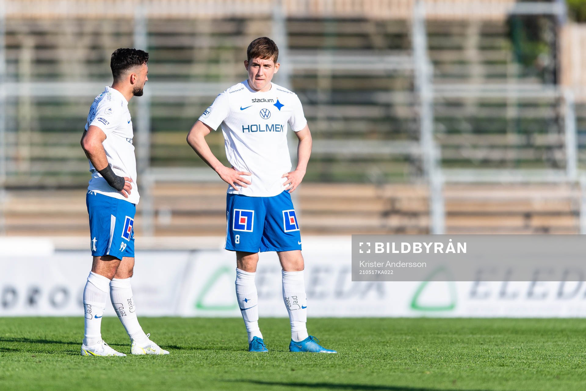 IFK Norrköpings Sead Haksabanovic och Isak Bergmann