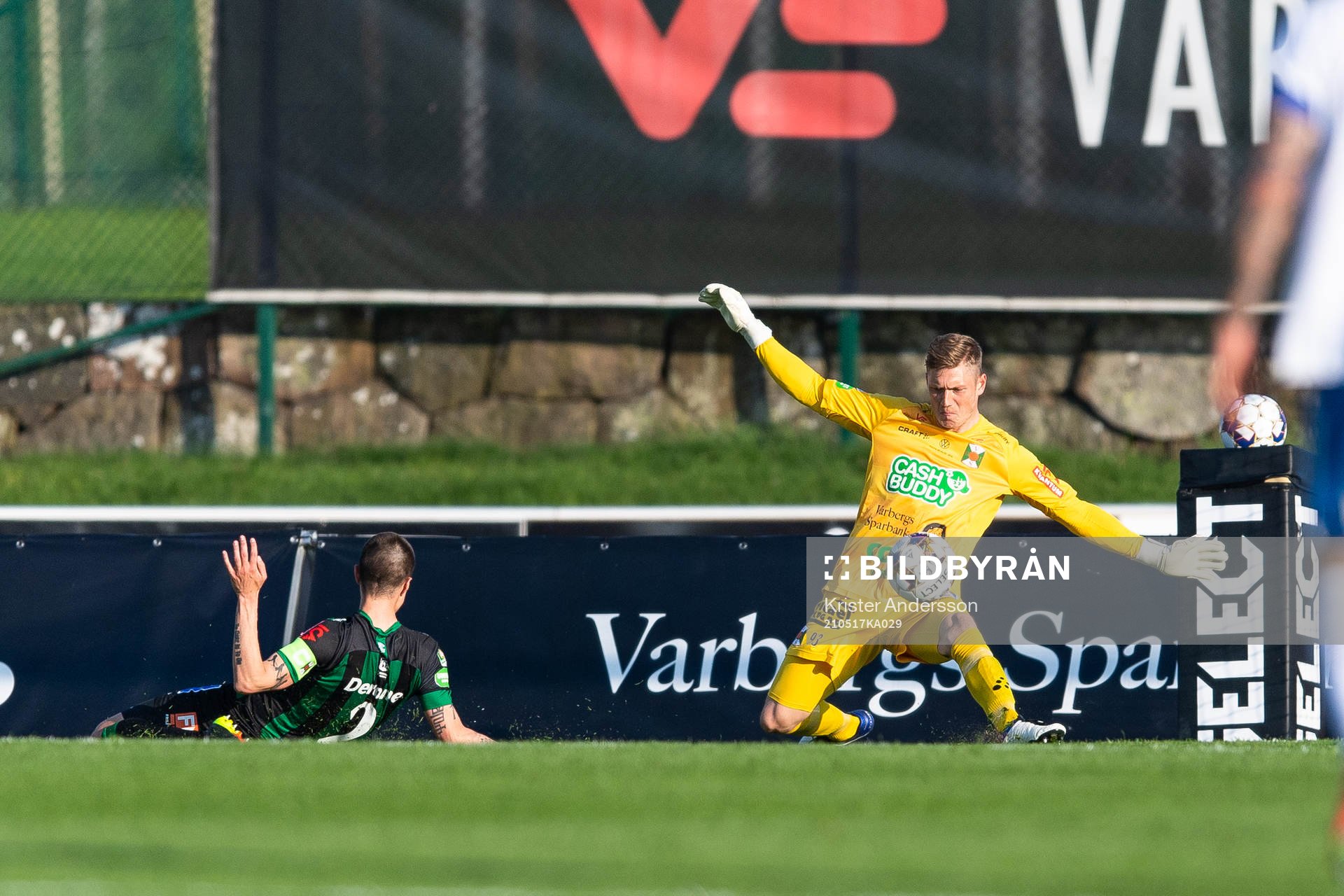 Varbergs målvakt Philip Mårtensson