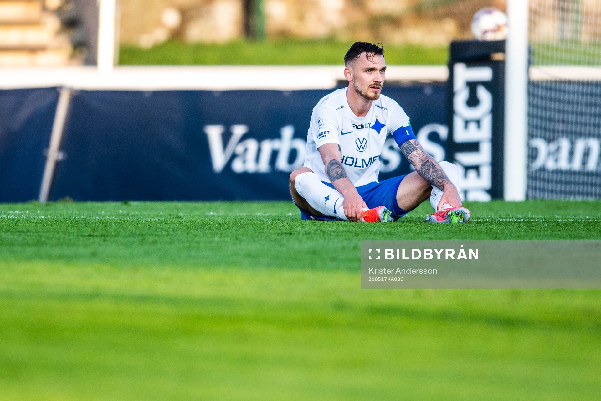 IFK Norrköpings Linus Wahlqvist deppar