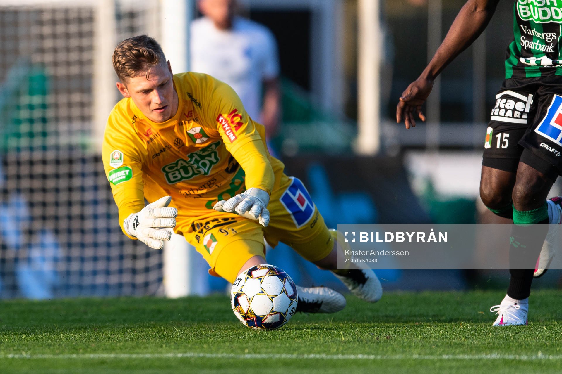Varbergs målvakt Philip Mårtensson