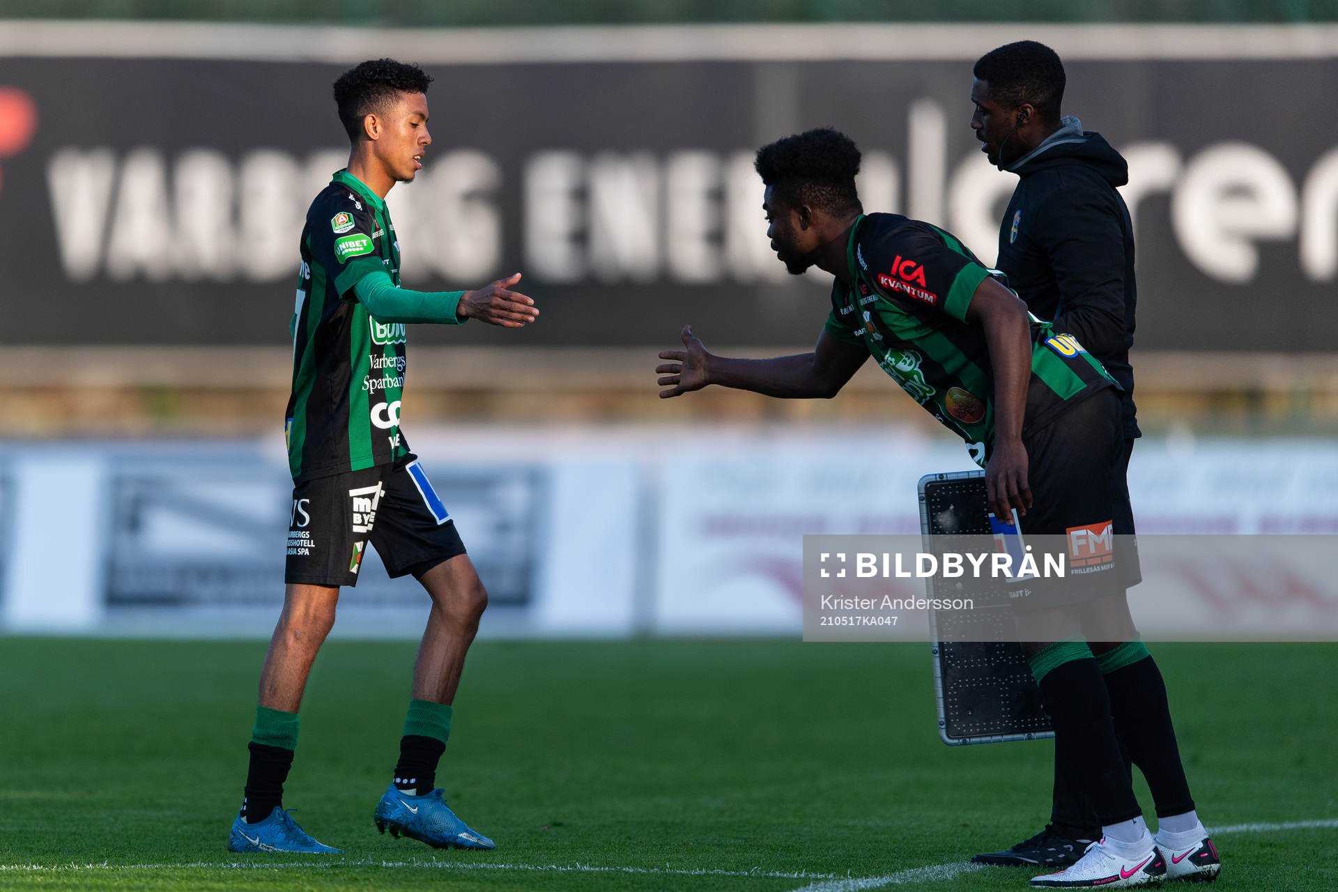 Varbergs Tashreeq Matthews blir utbytt
